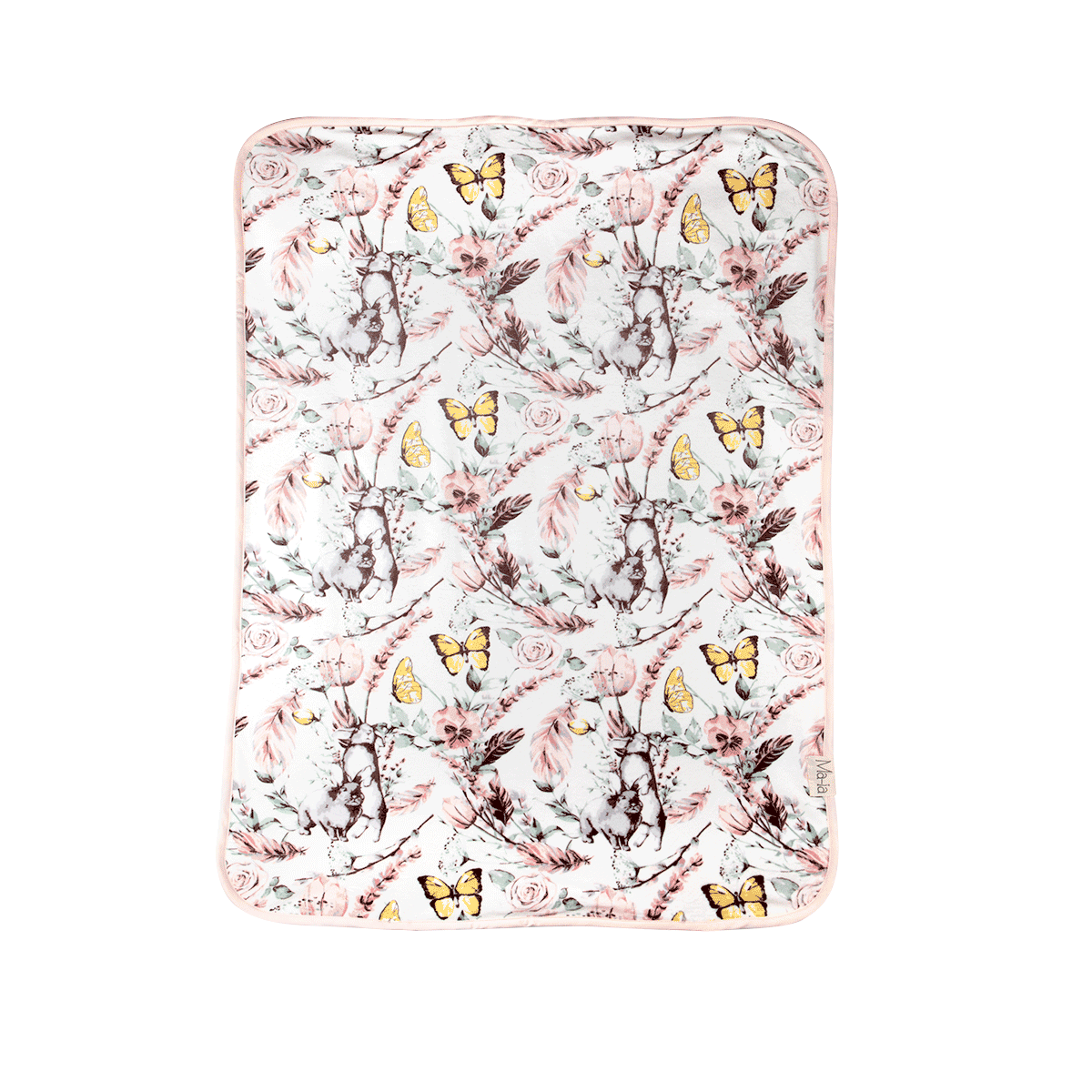 Violet blanket, pink