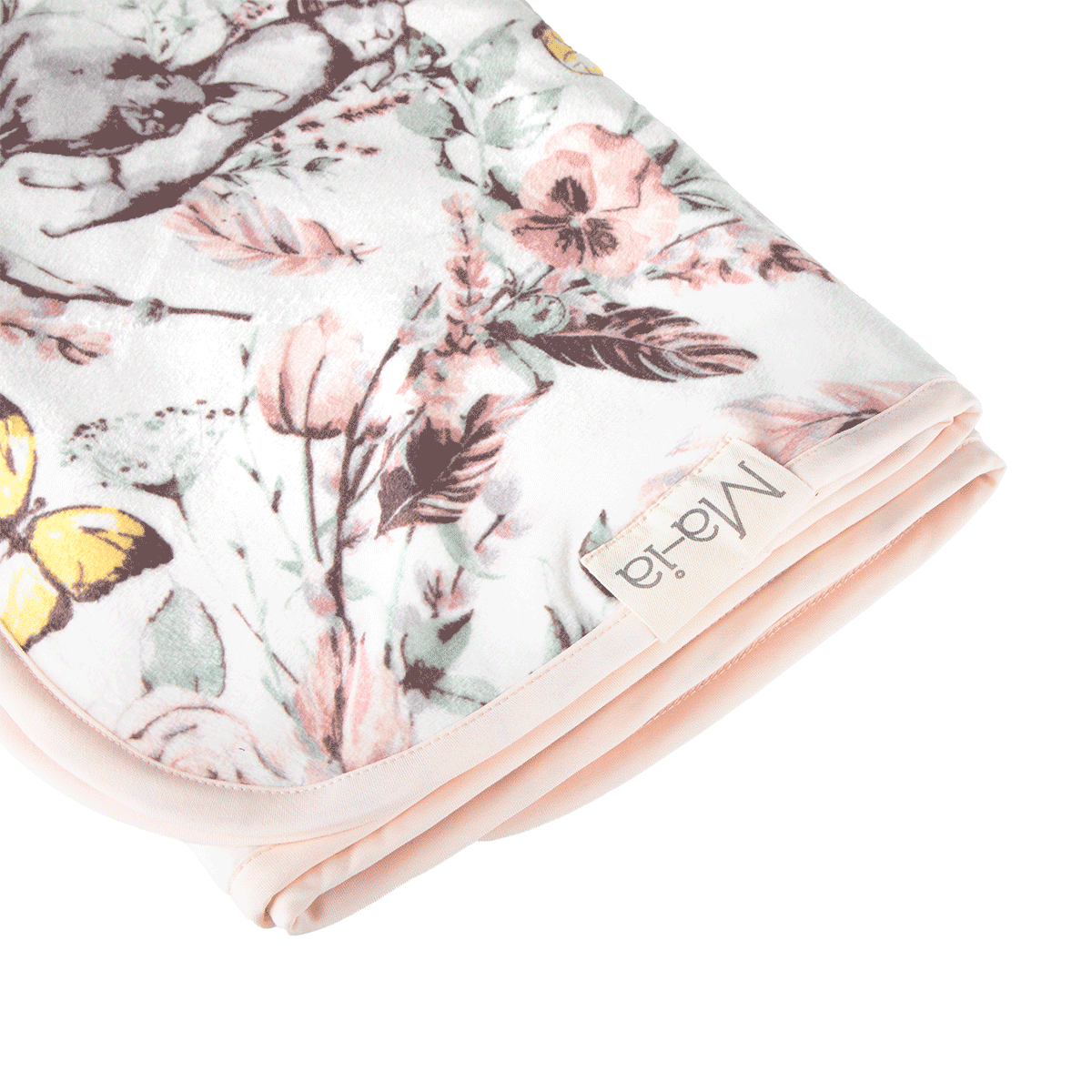 Violet blanket, pink
