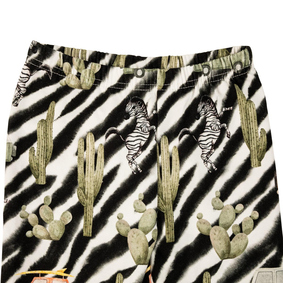 Zepra leggings, black and white