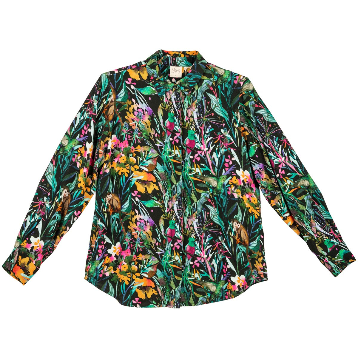 Lianna shirt for women, Amazon, dark green