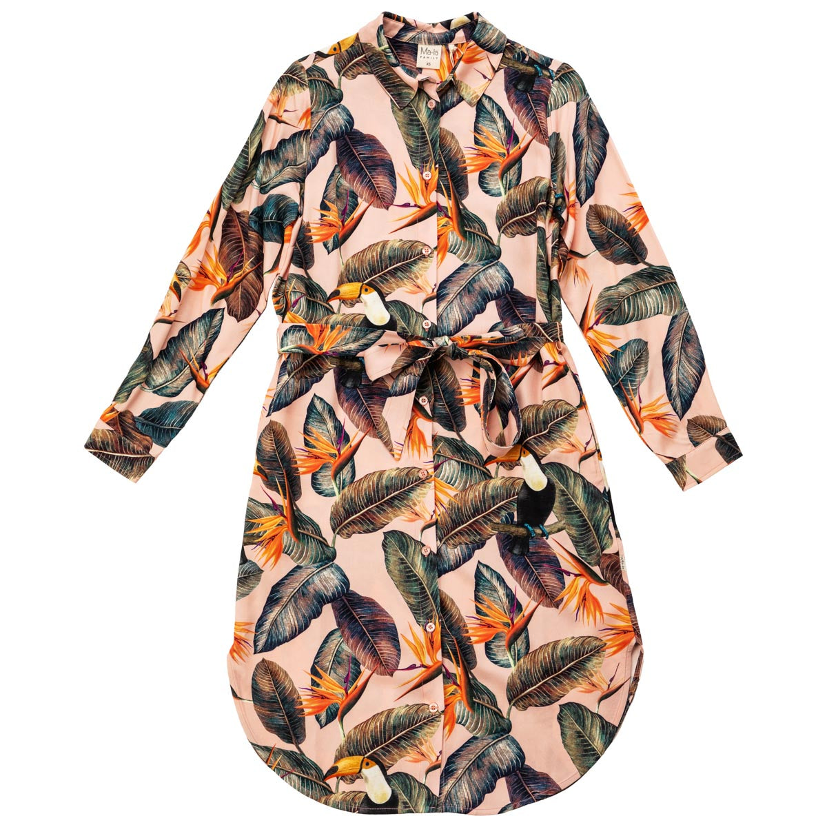 Liisi dress for women, Paraiso, rose