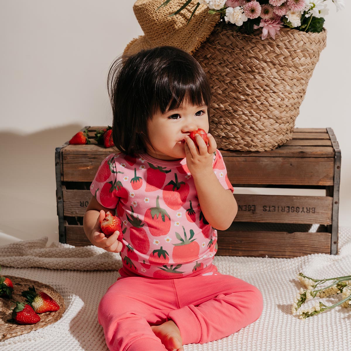 Fragola bodysuit, rose