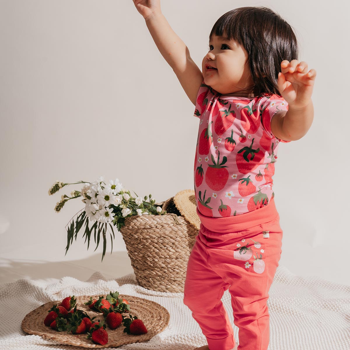 Fragola bodysuit, rose