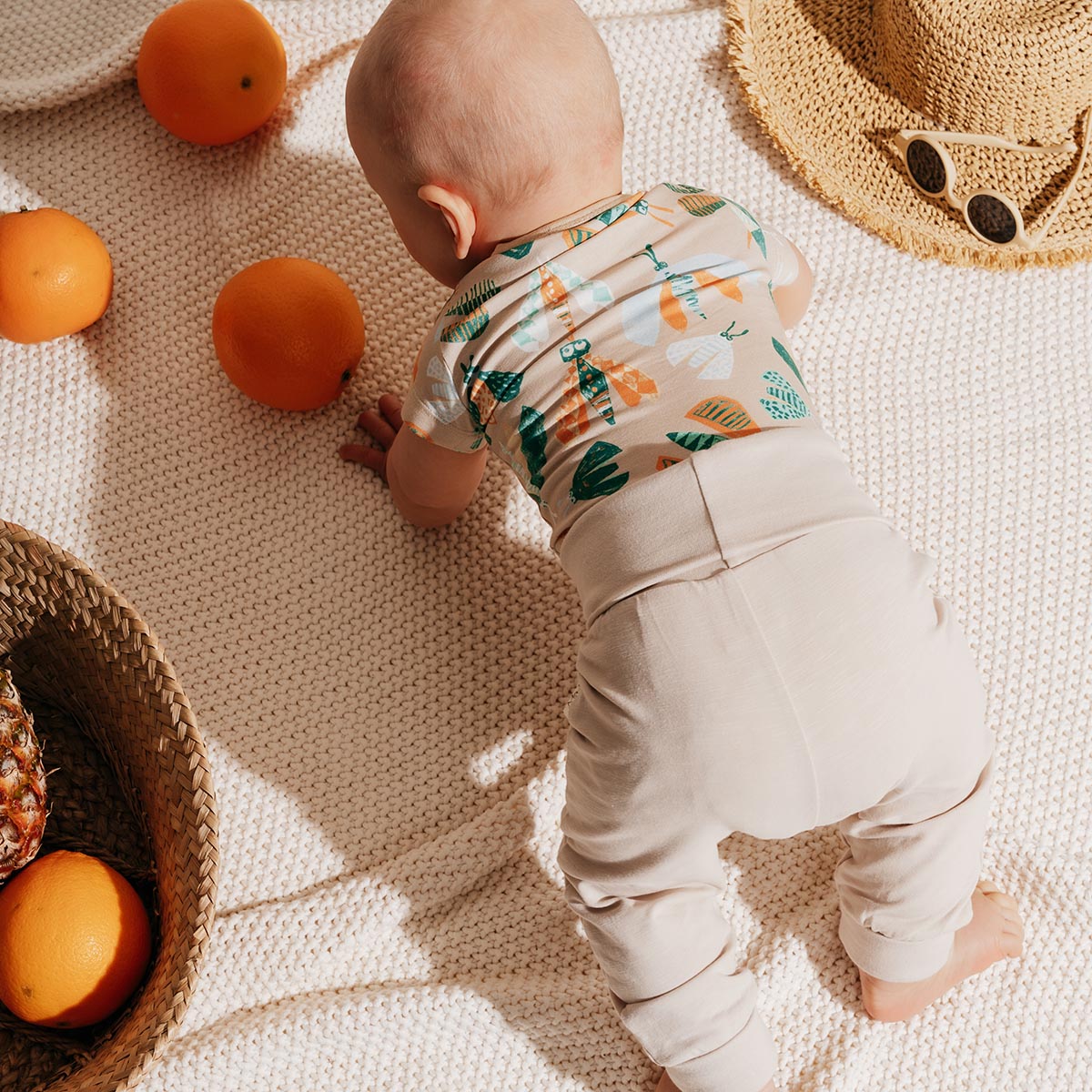Bugs bodysuit, beige