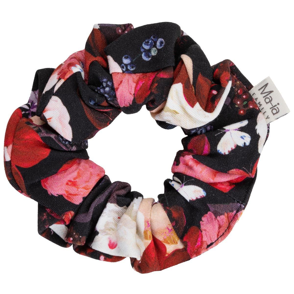 Hair scrunchie, Rowan, black
