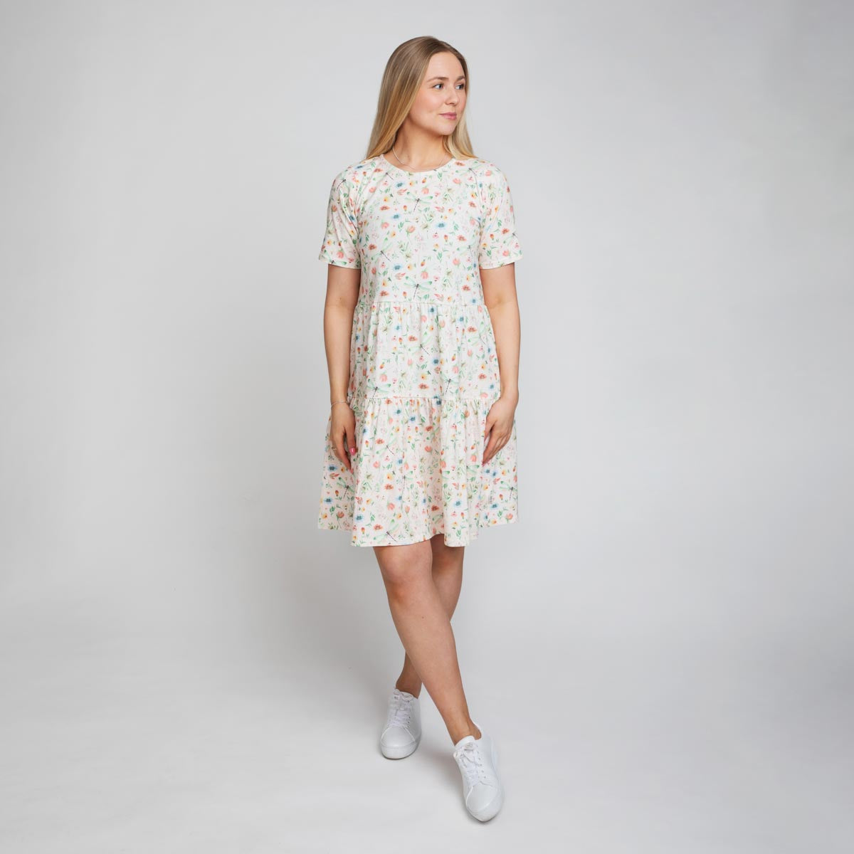 Vilna dress june, white