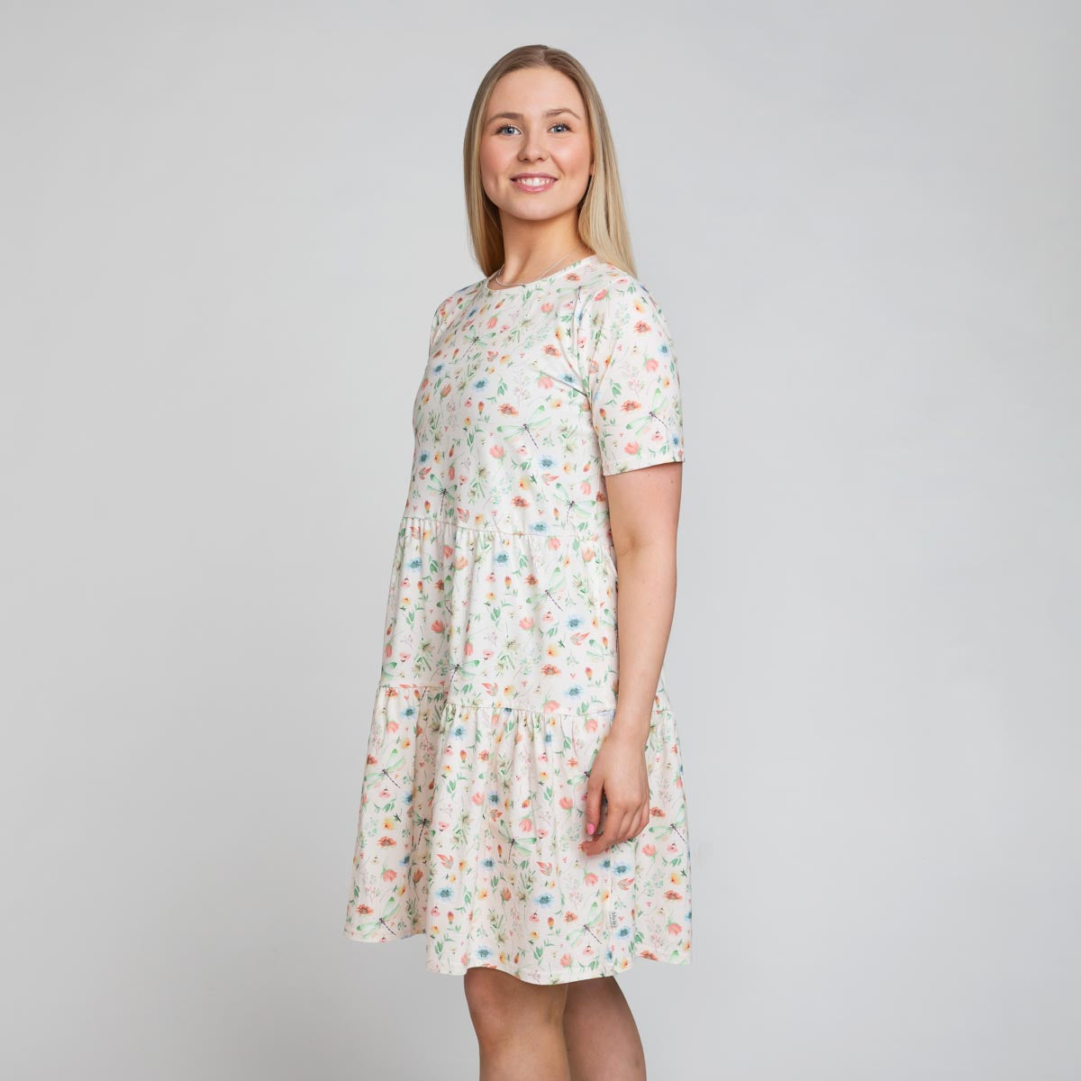 Vilna dress june, white