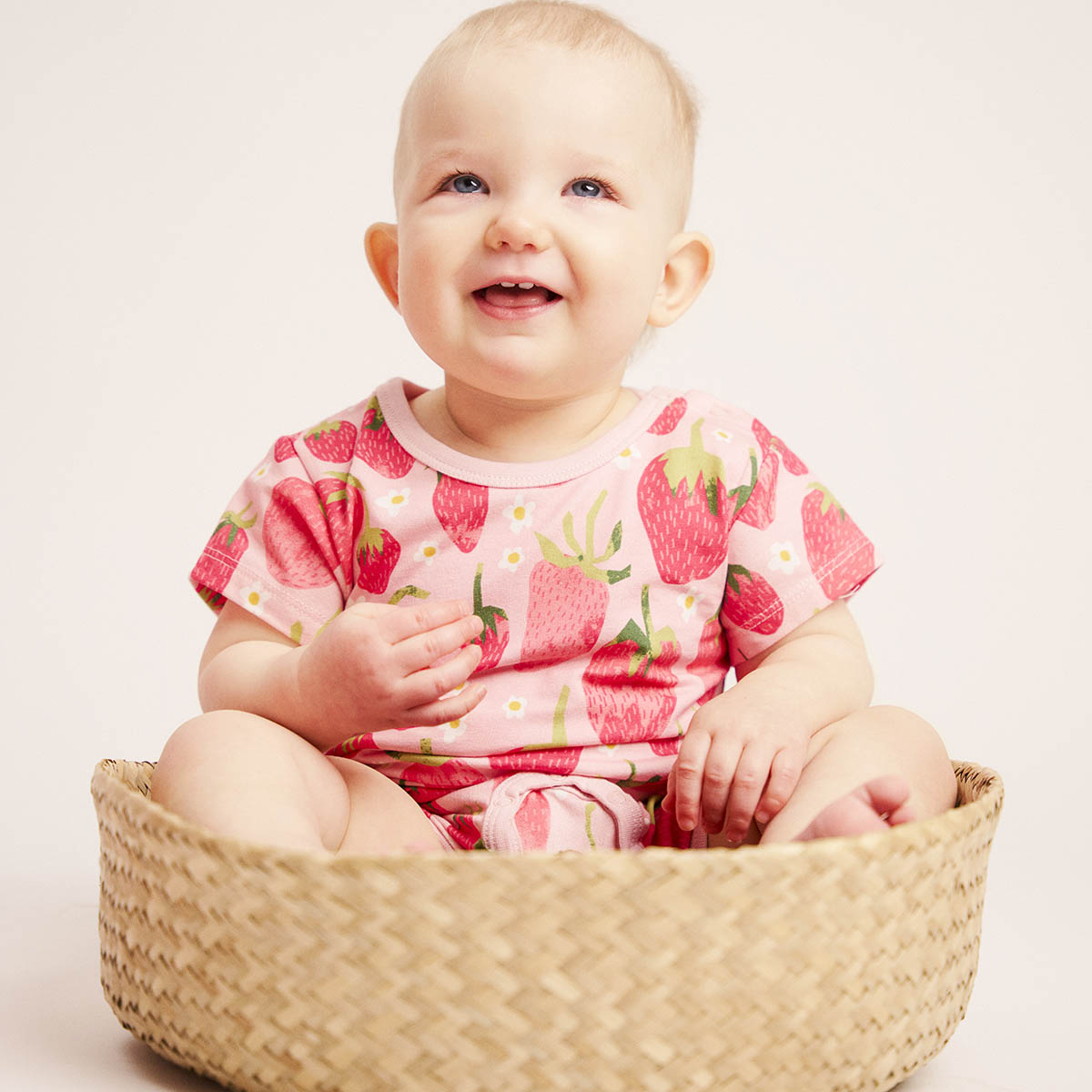 Fragola playsuit, rose