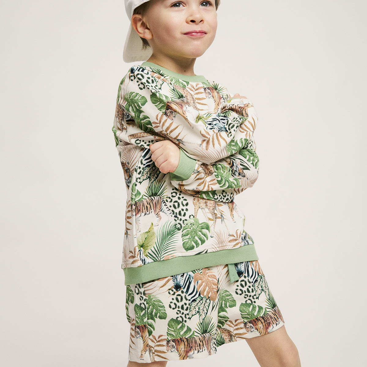 Jungle shorts, white