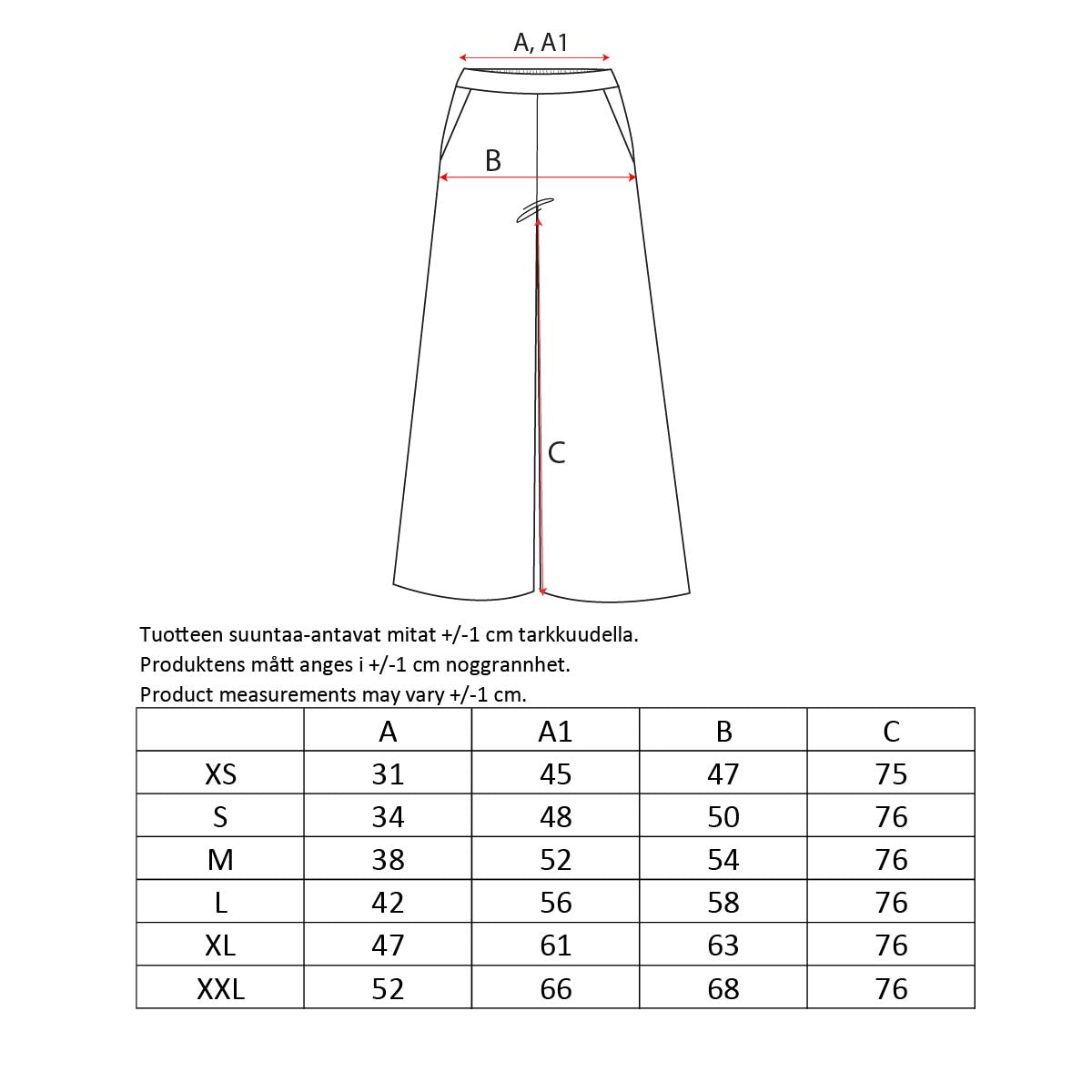 Amelia trousers for women, Nocturne, dark blue