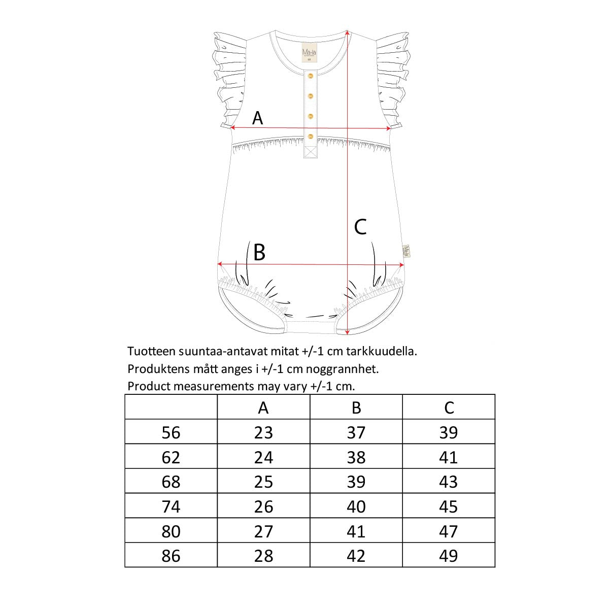 Check playsuit, pink