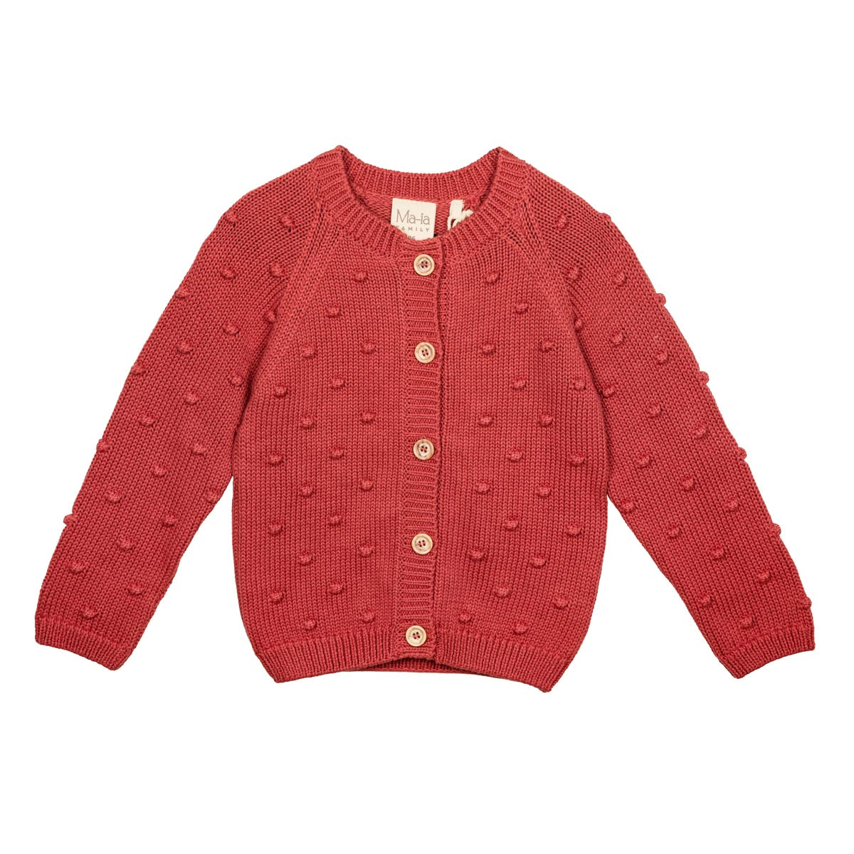 Kaisli baby cardigan, mallow