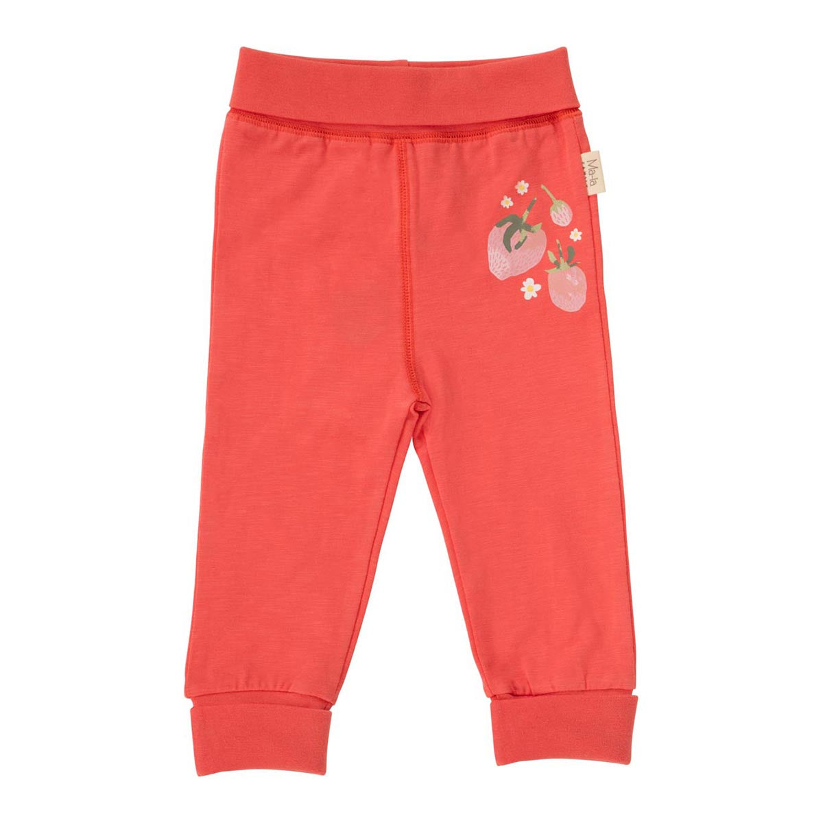 Fragola baby trousers, coral