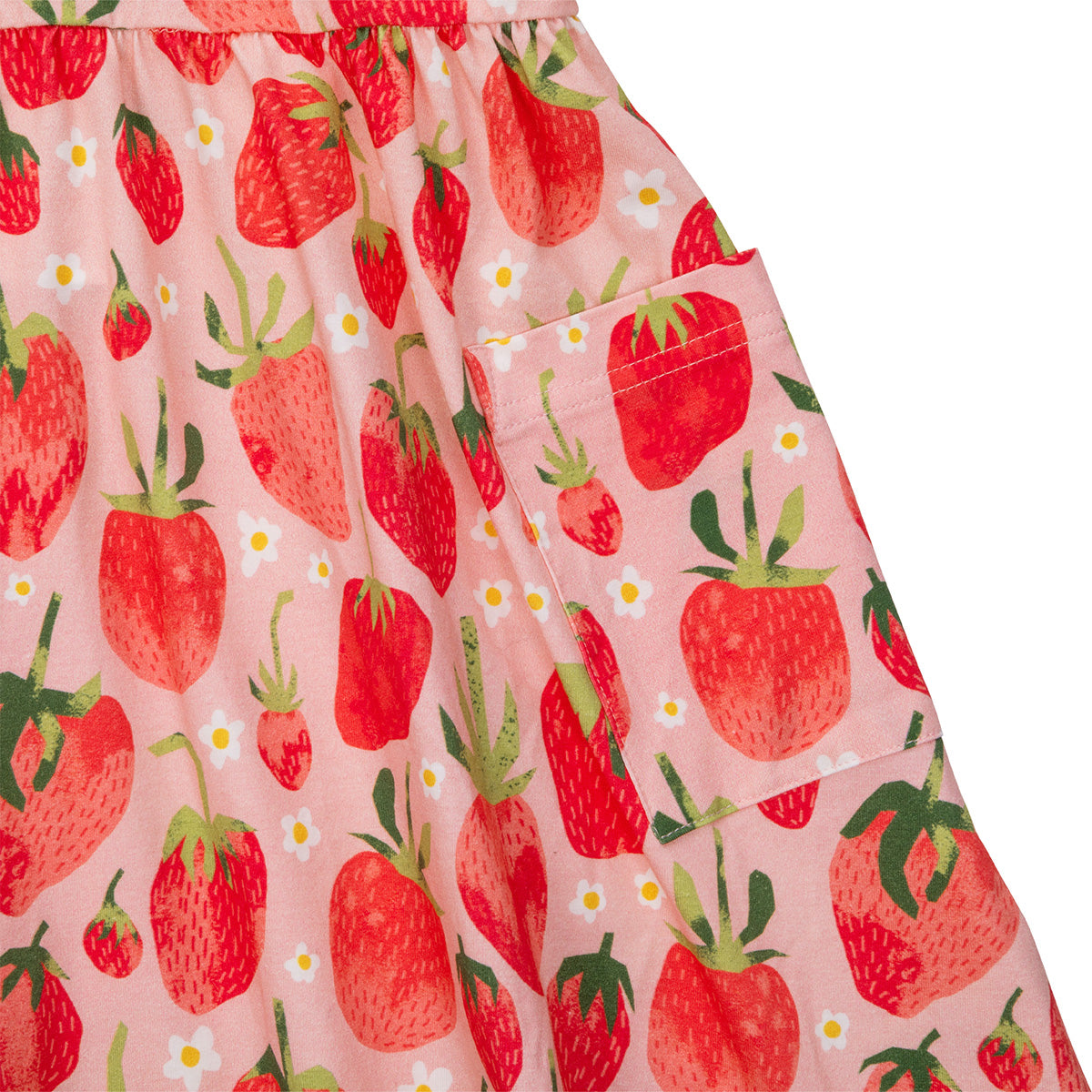 Fragola dress, loose, rose