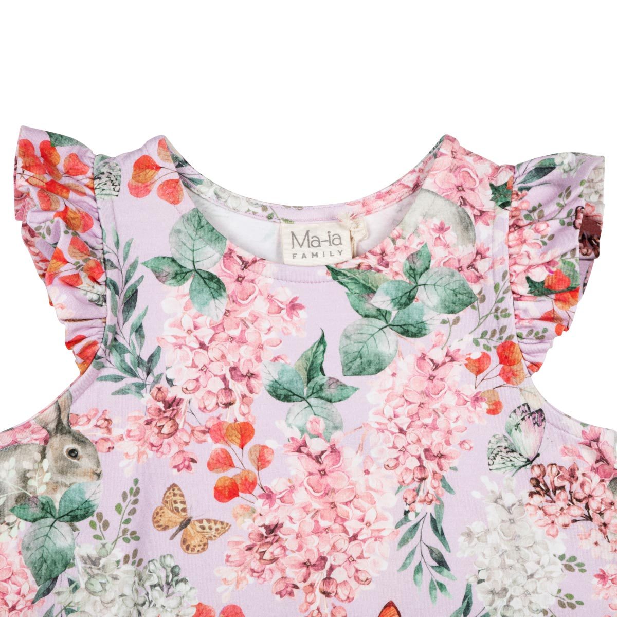 Lilacs dress, lavender