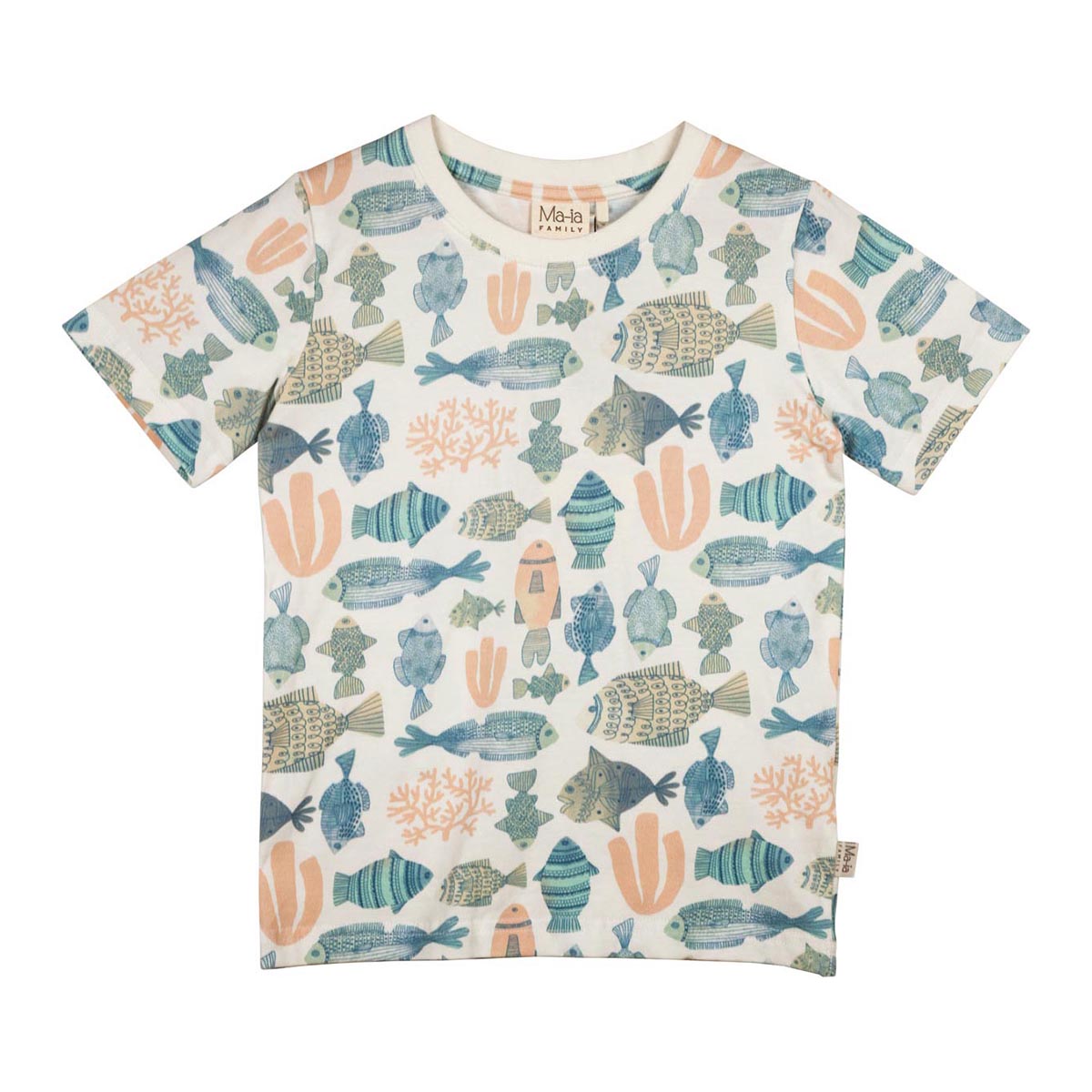 Fishes t-shirt, white