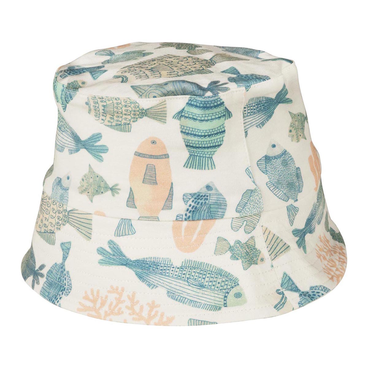 Fishes hat, white