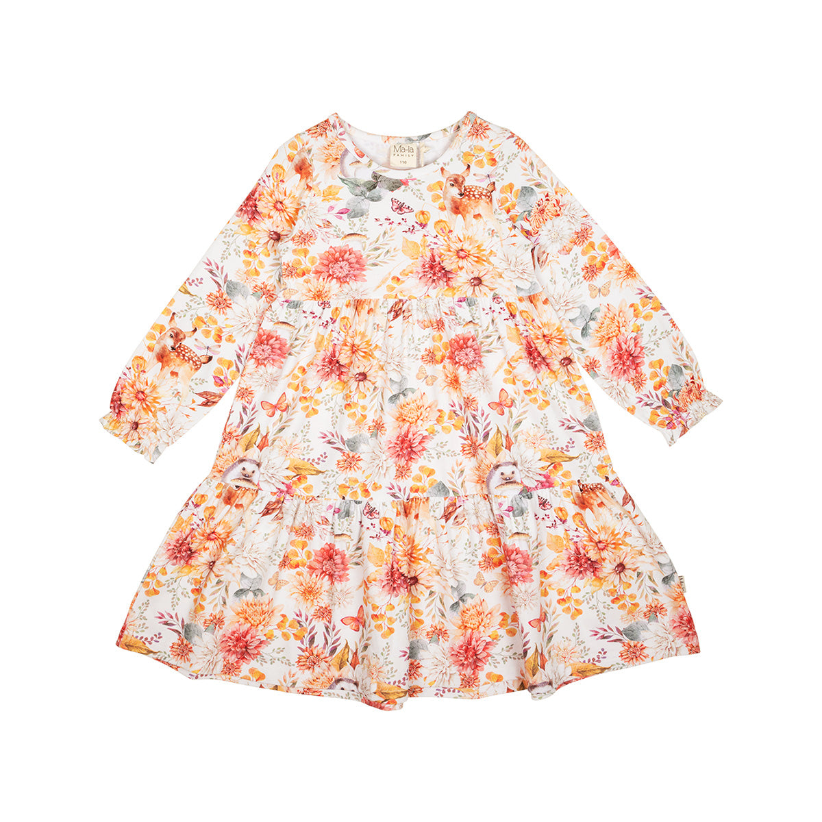 Dahlia dress, natural white