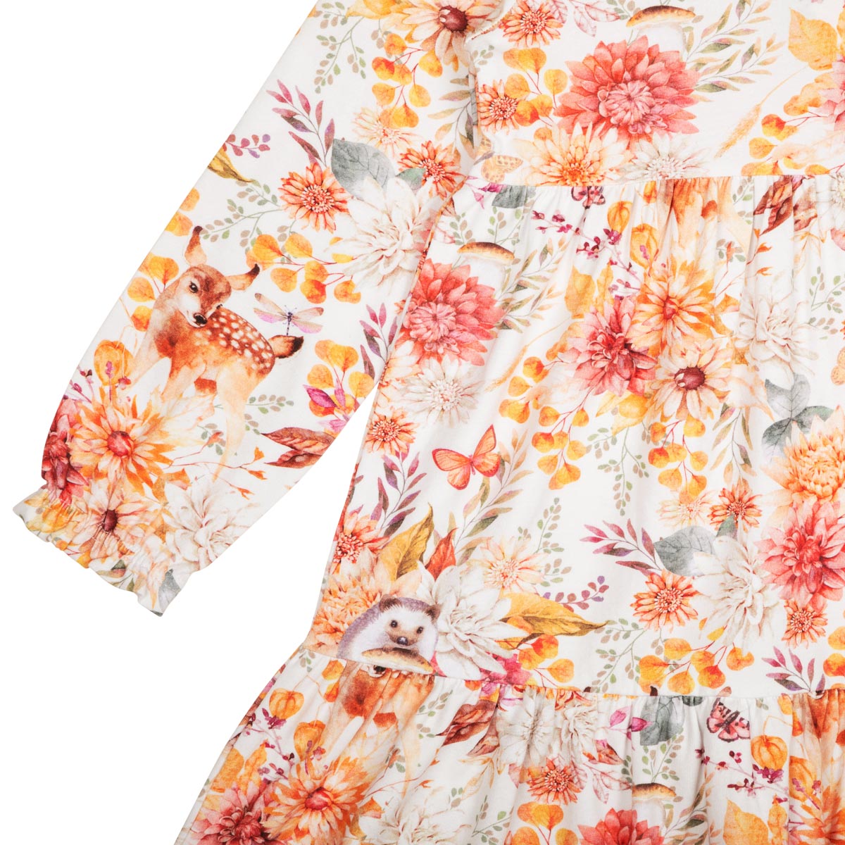 Dahlia dress, natural white