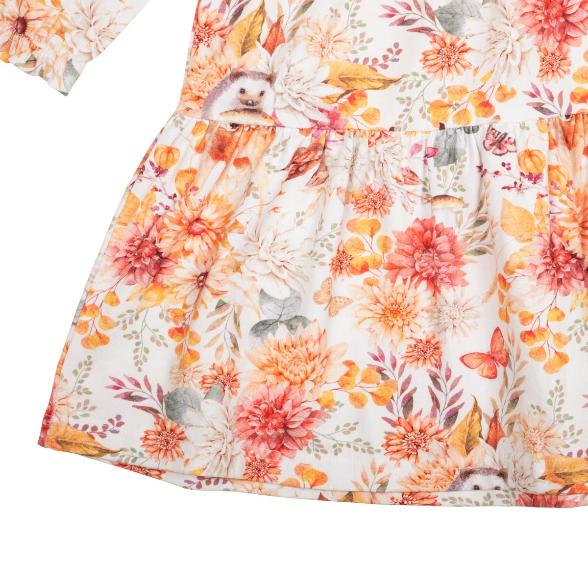 Dahlia dress, natural white