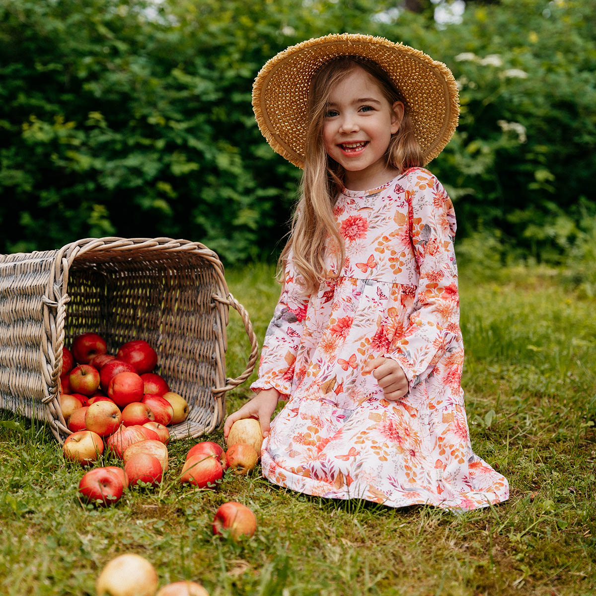 Dahlia dress, natural white