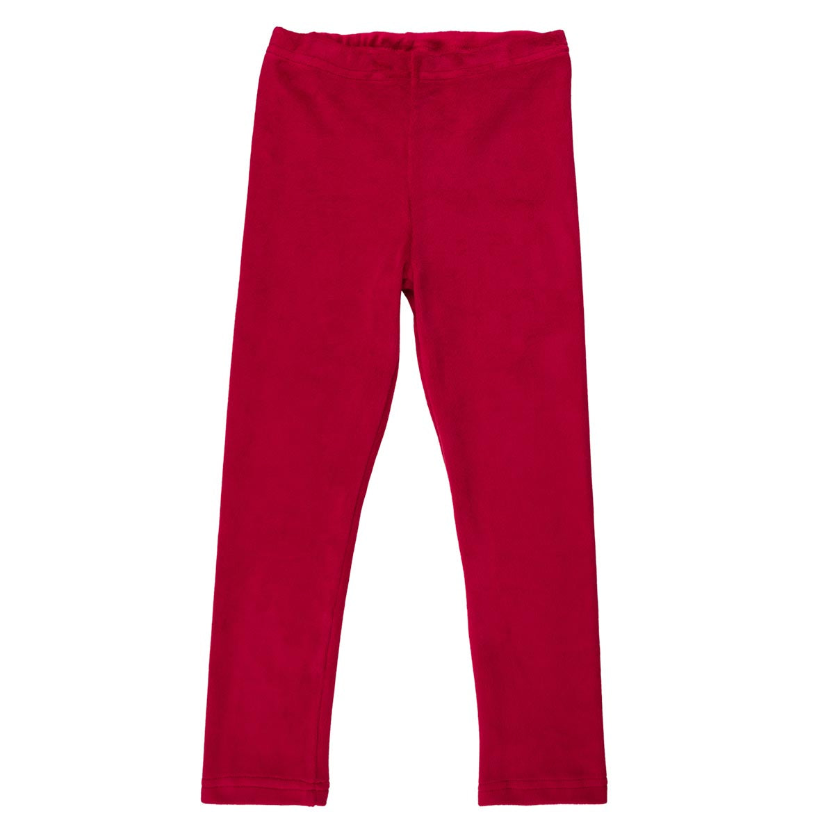 Elisa velour leggings, dark red