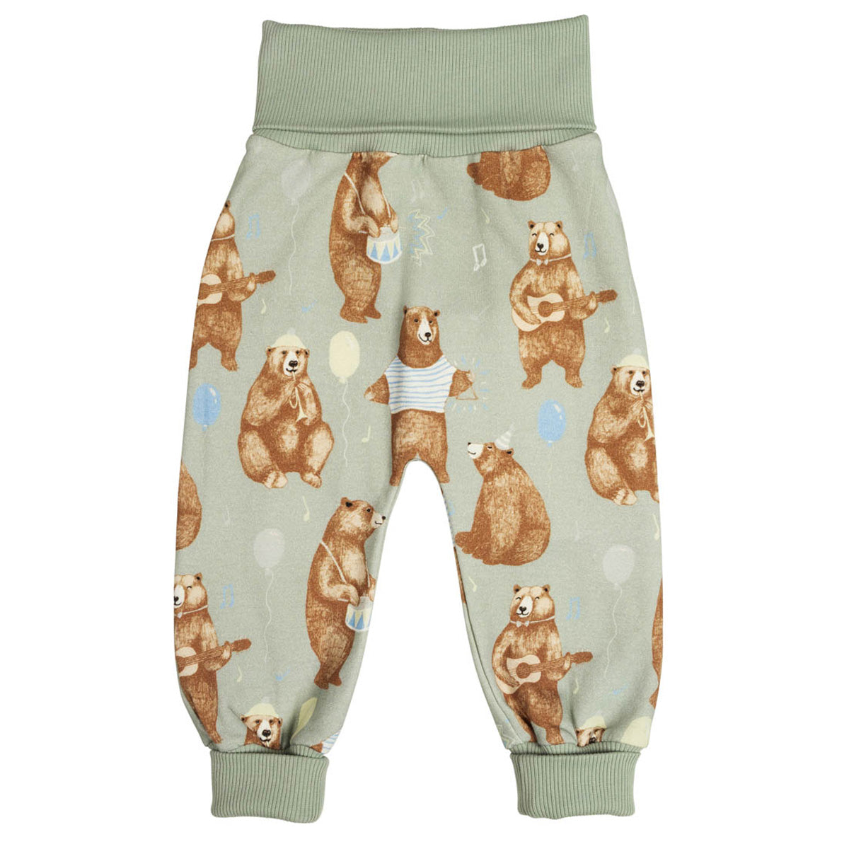 Bears baby trousers, light green