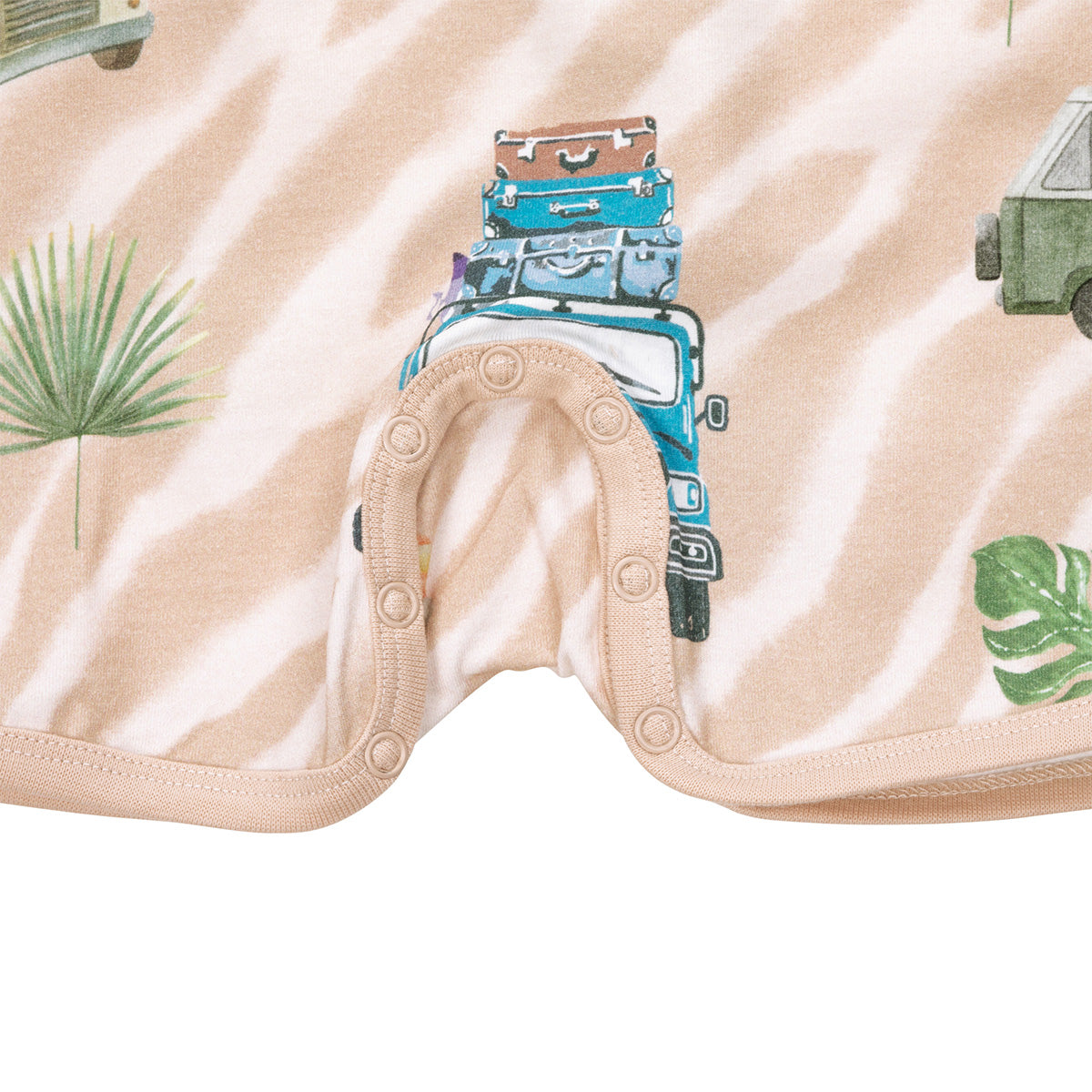 Safari Cars playsuit, beige
