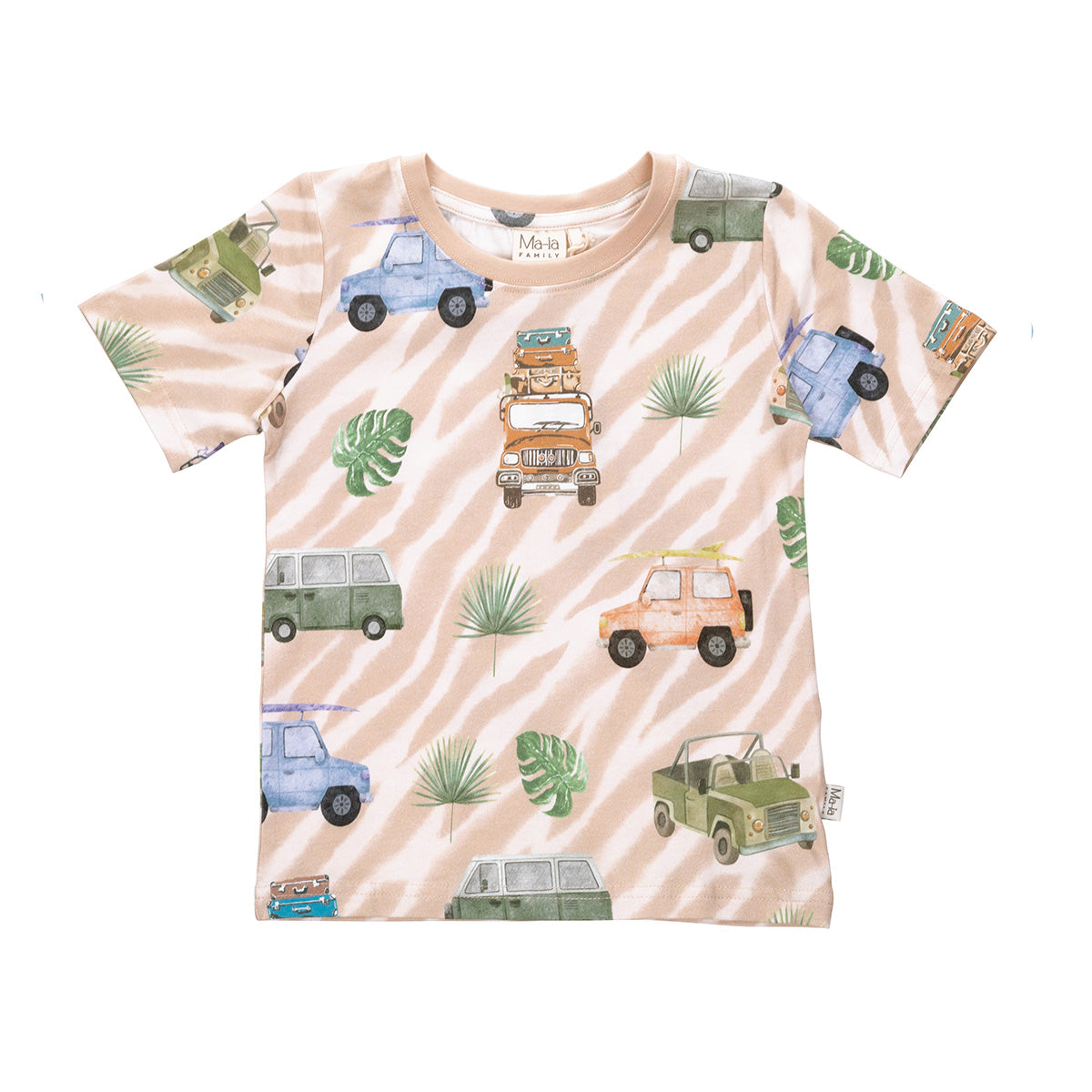 Safari Cars t-shirt, beige