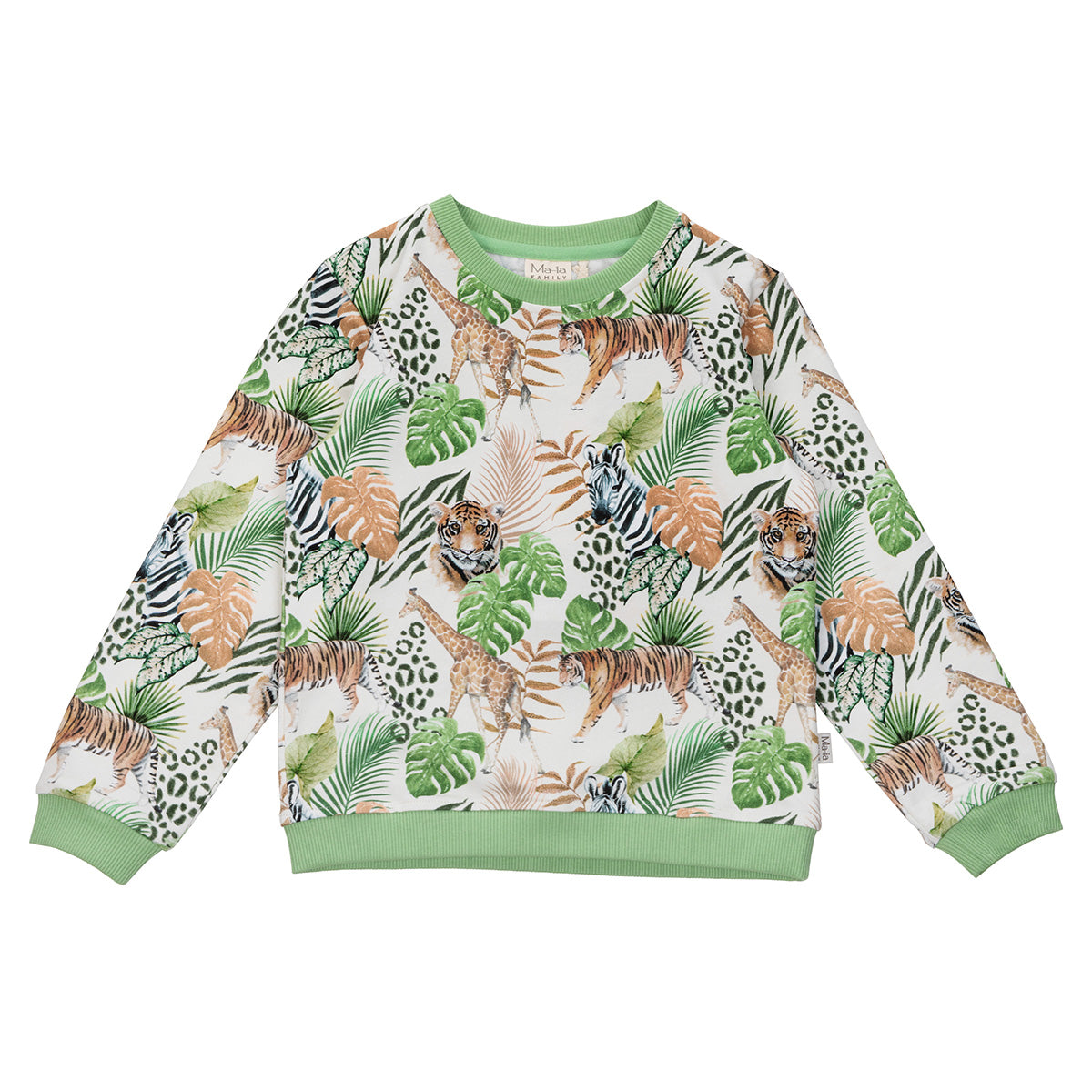 Jungle college shirt, white
