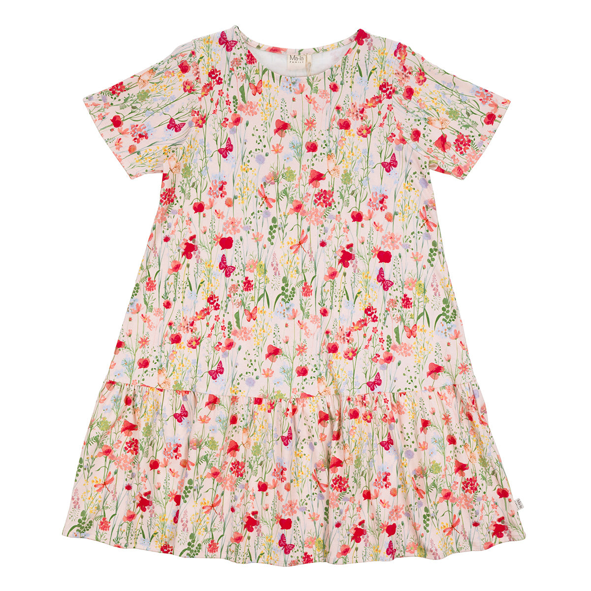 Laura dress for women, Meadow, pink