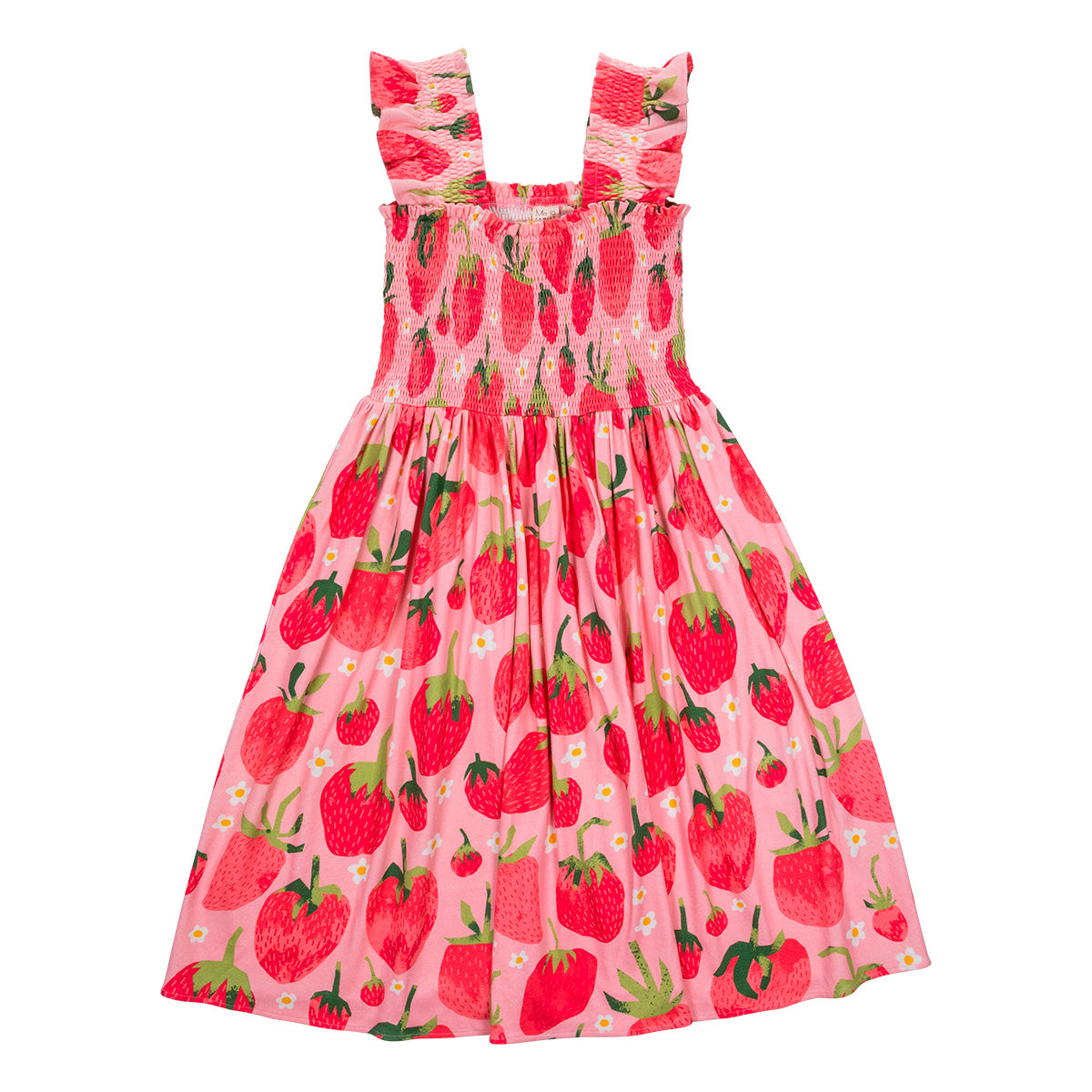 Carola dress for women, Fragola, rose