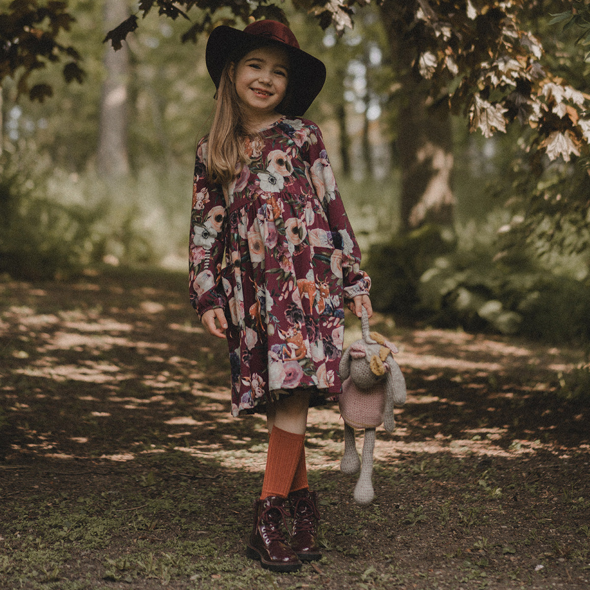Bambi dress, purple