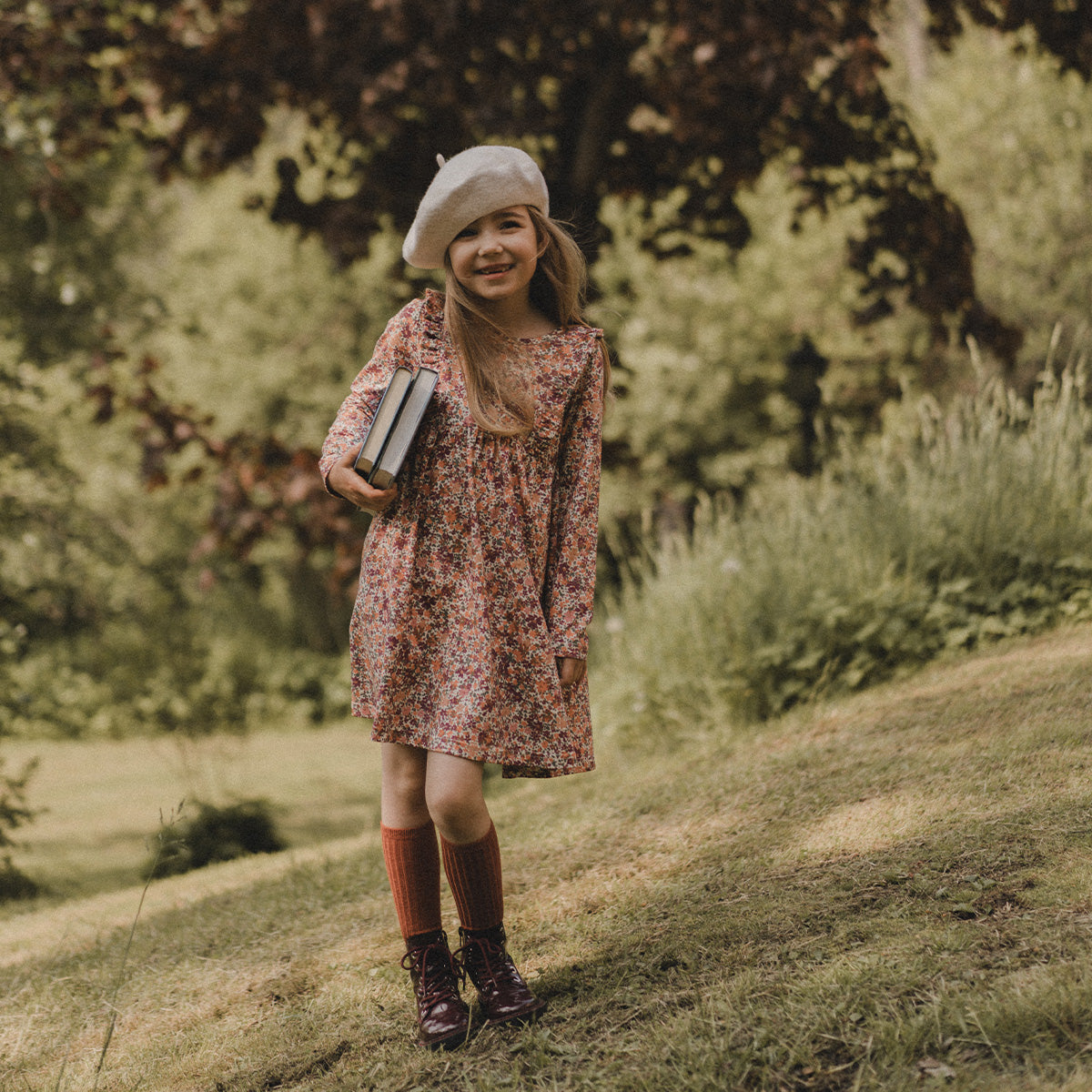 Primrose dress, mallow