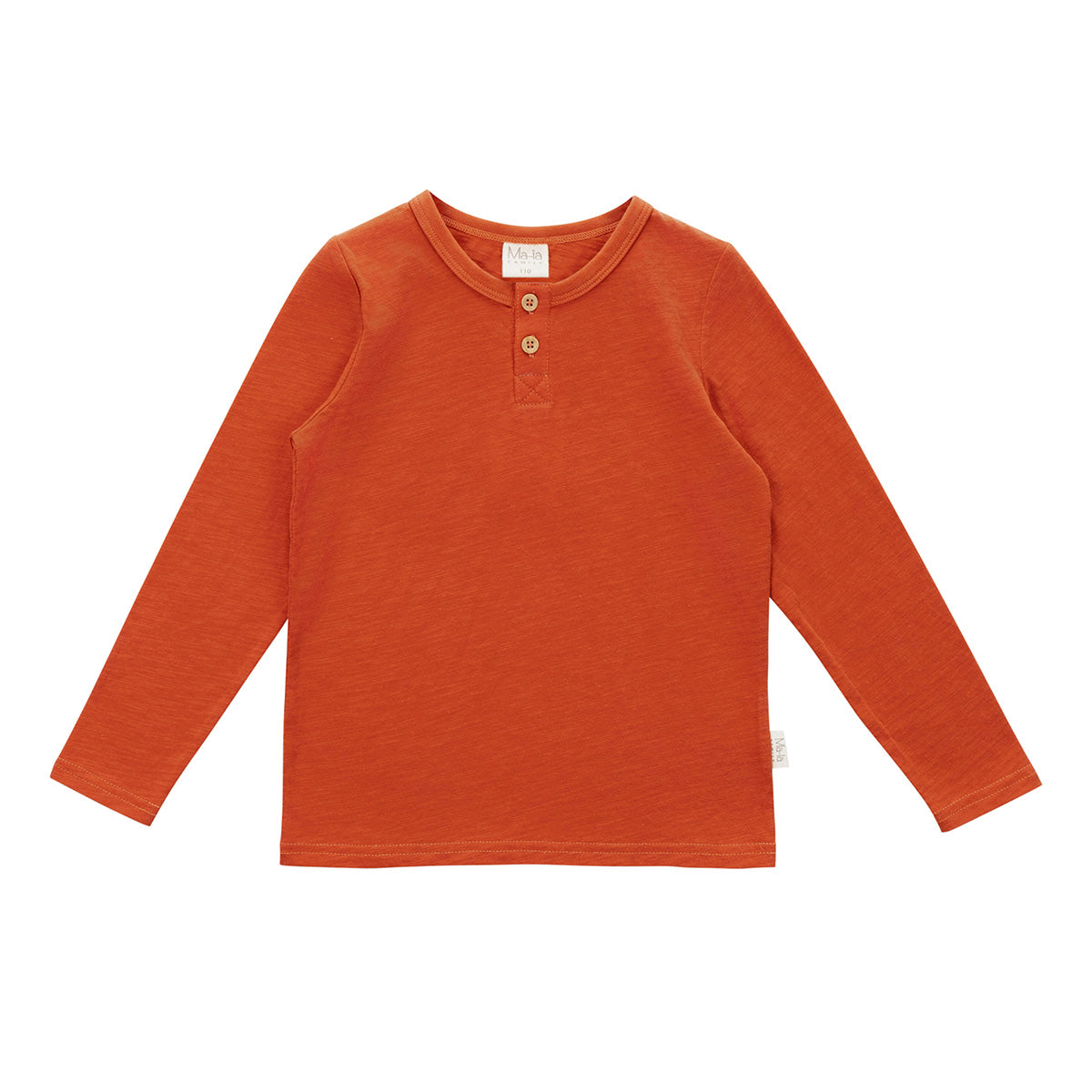 Logan shirt, rust red