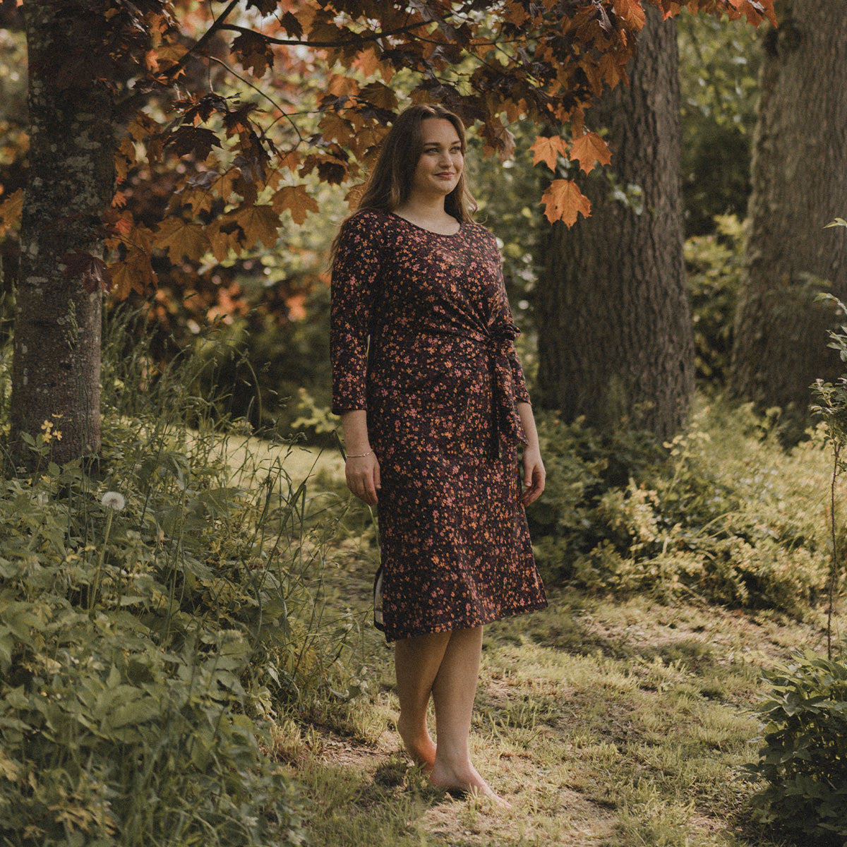 Katarina dress, Primrose, black