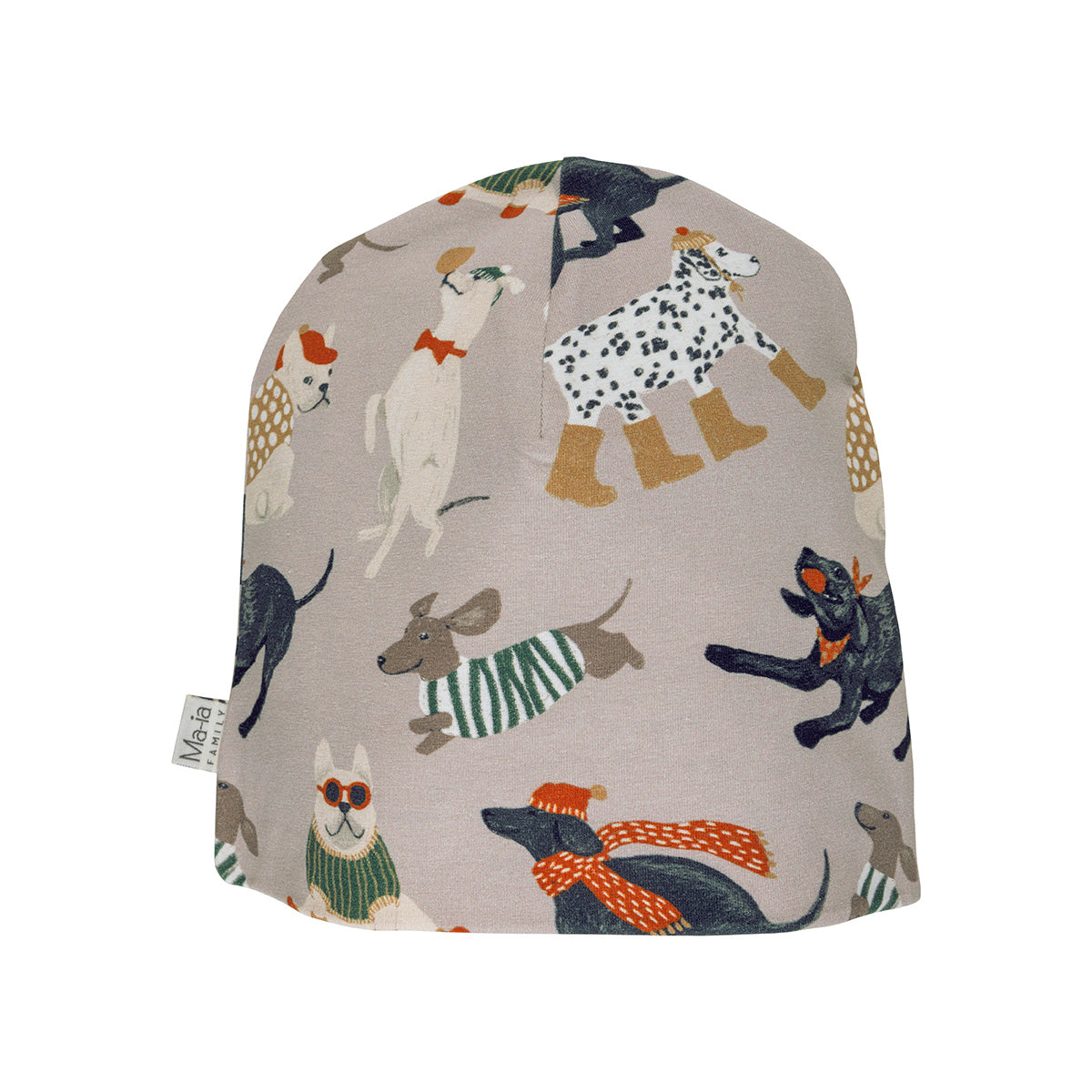 Dogs beanie, beige