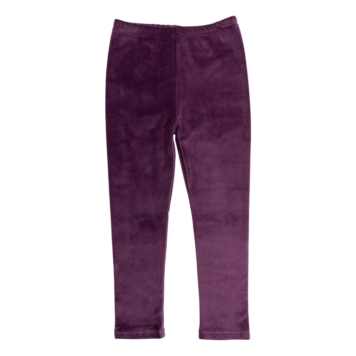 Elisa velour leggings, purple
