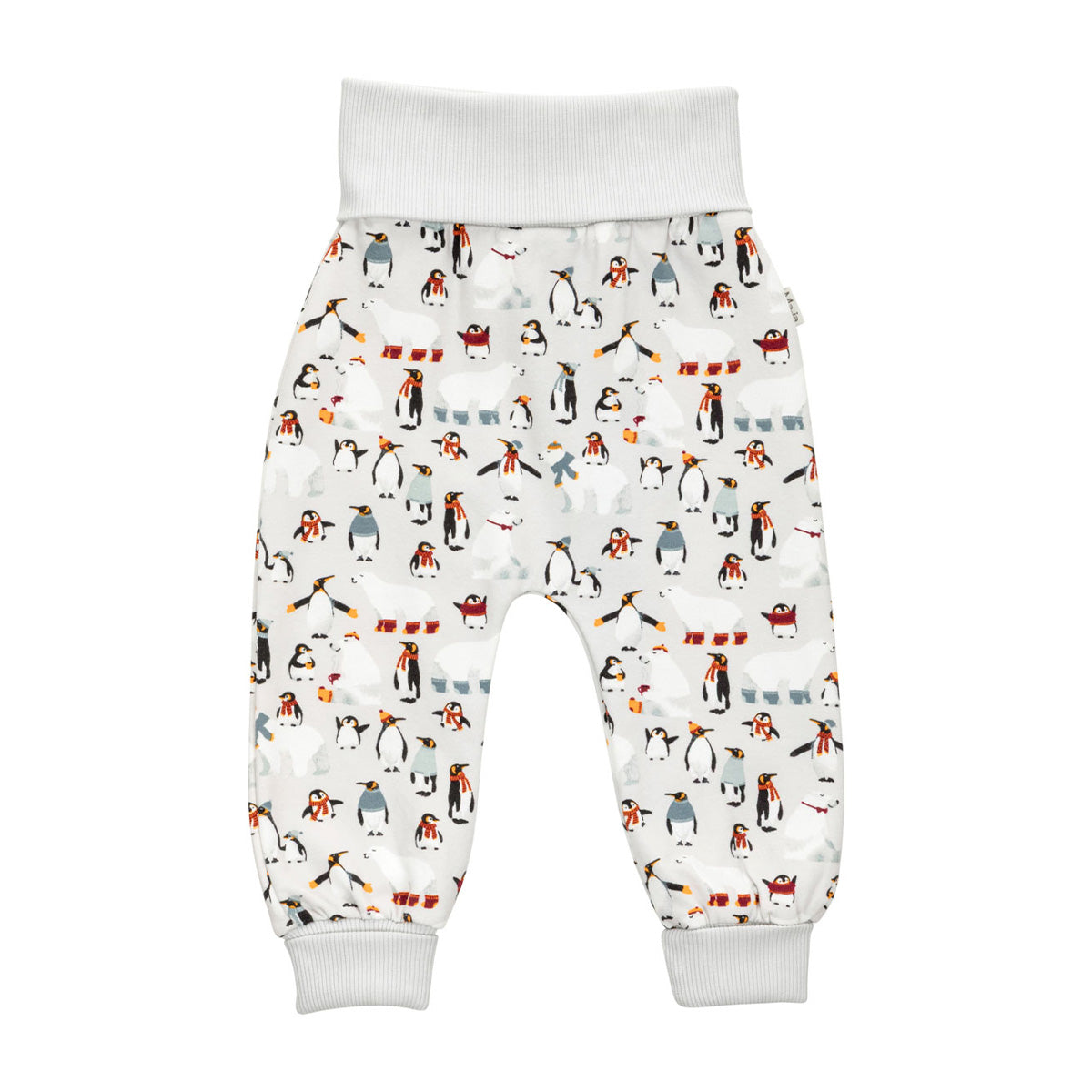 Winter friends baby trousers, grey