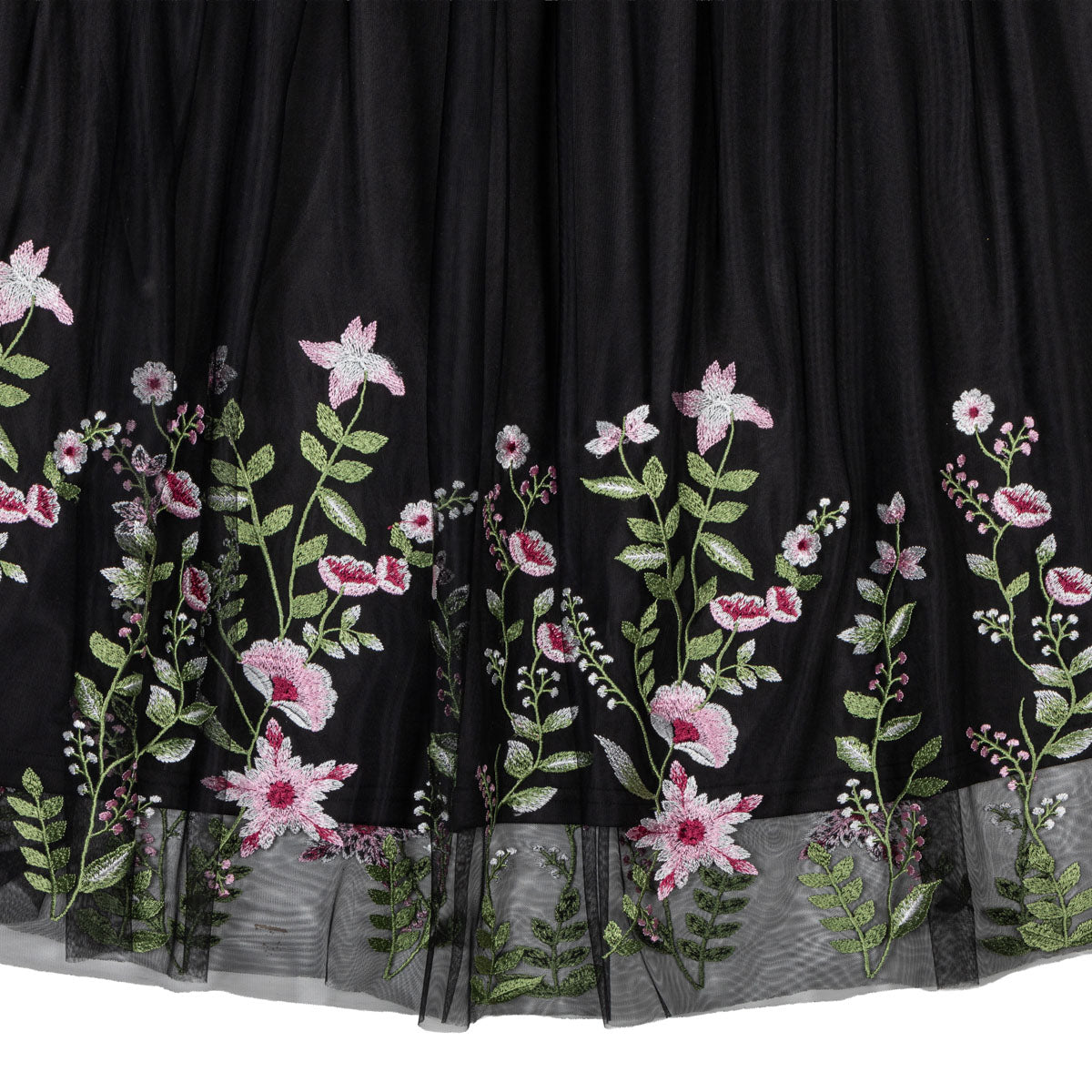Annette tulle skirt, black
