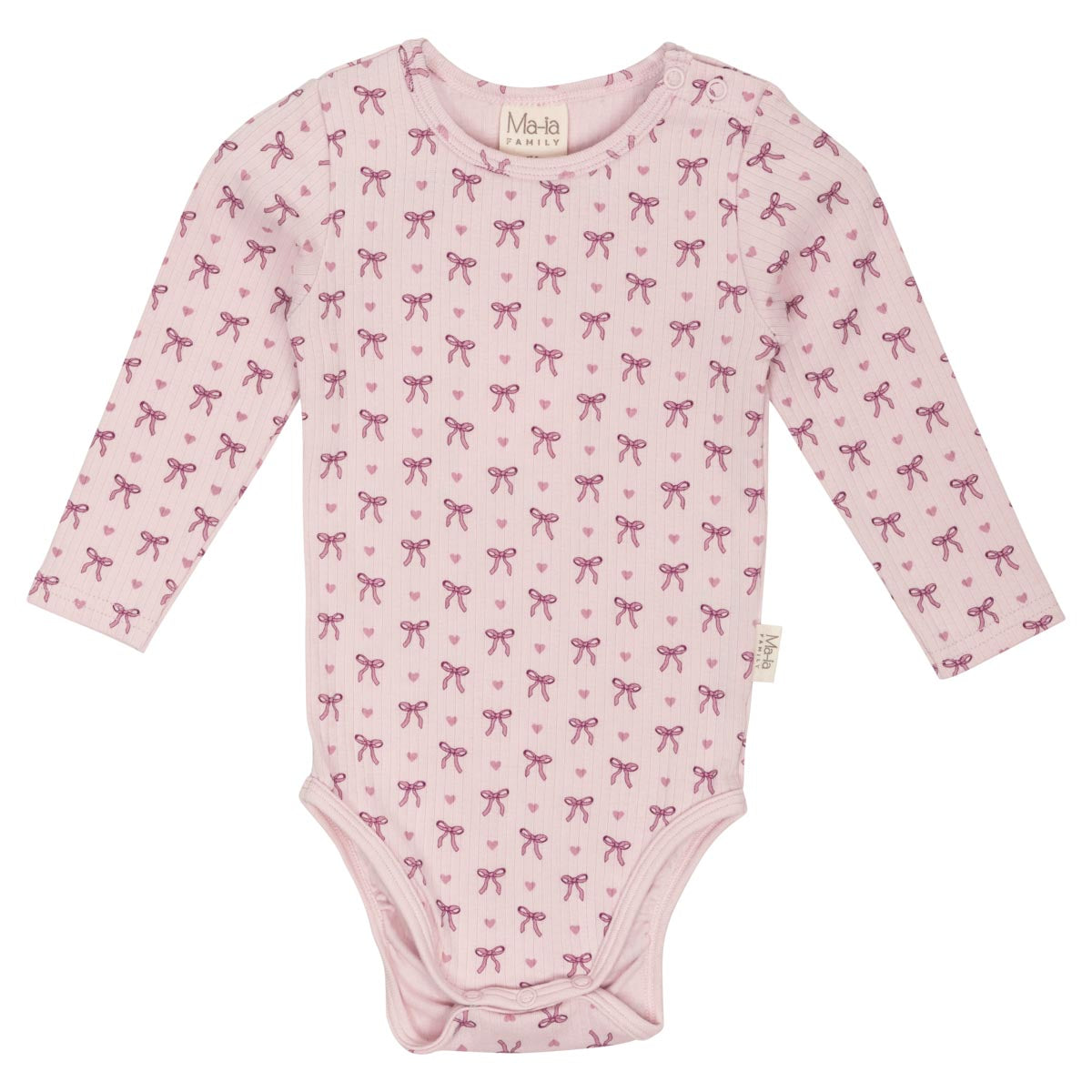 Bowsome bodysuit, rose
