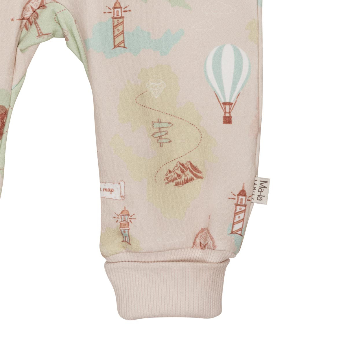 Route baby overalls, beige
