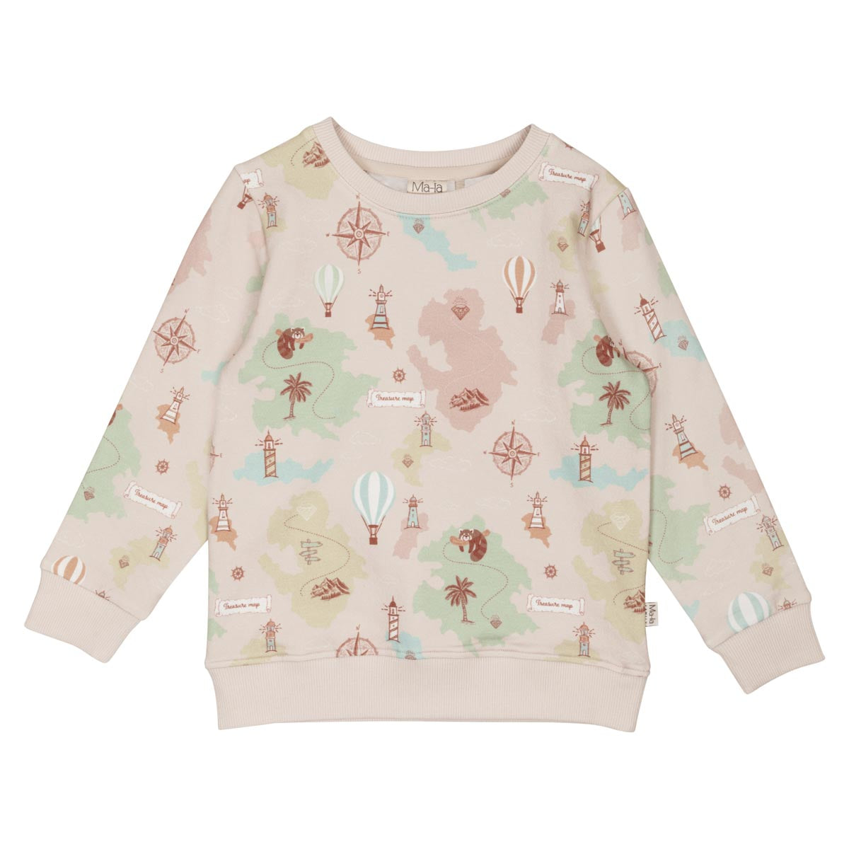 Route college shirt, beige