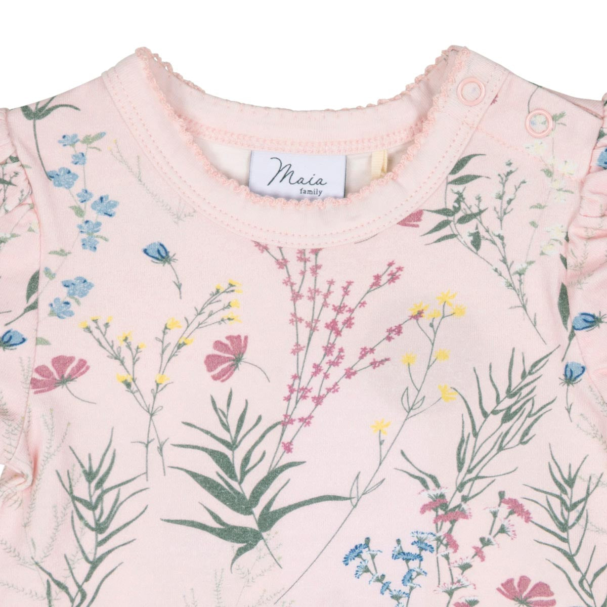 Thyme short-sleeved bodysuit, pink