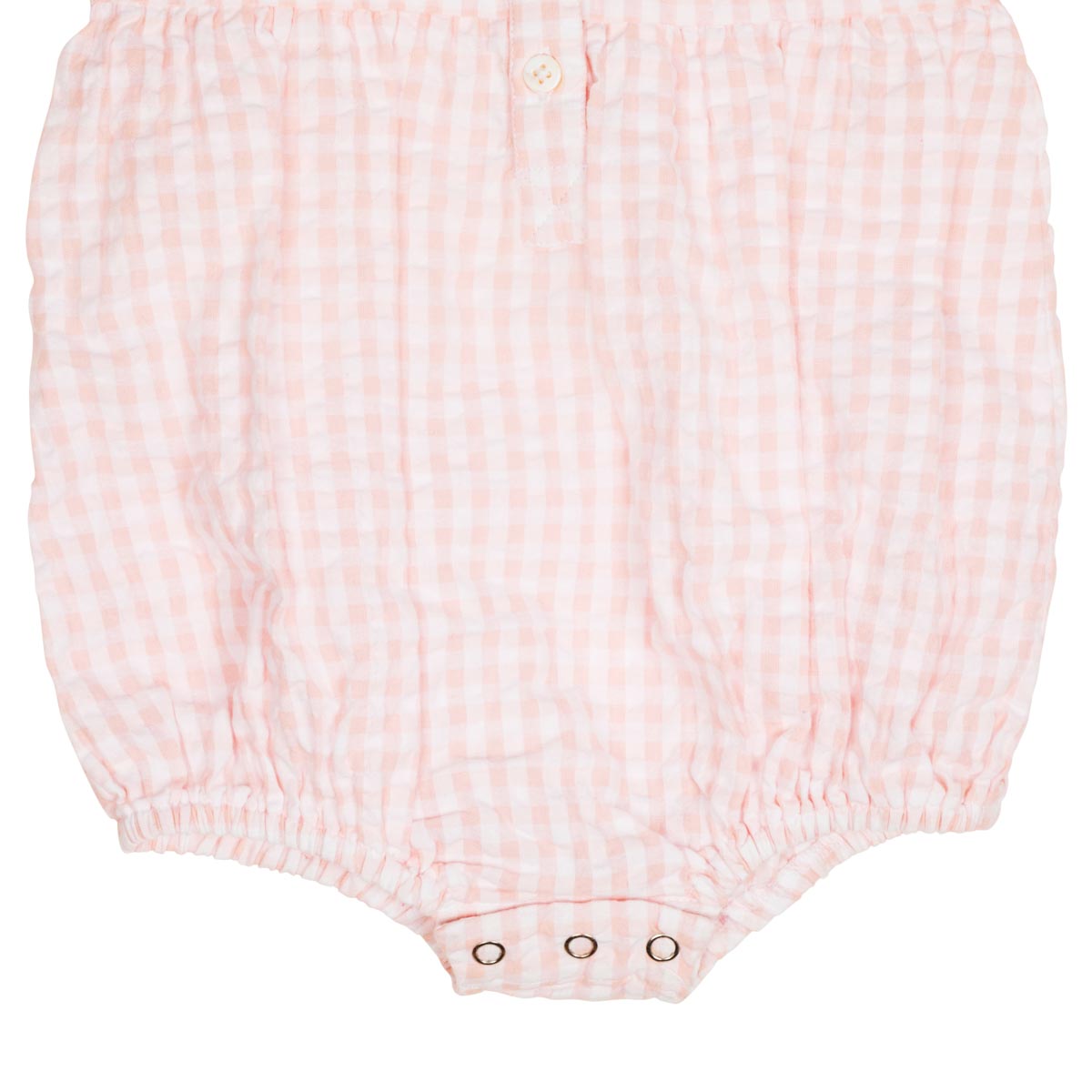 Check playsuit, pink