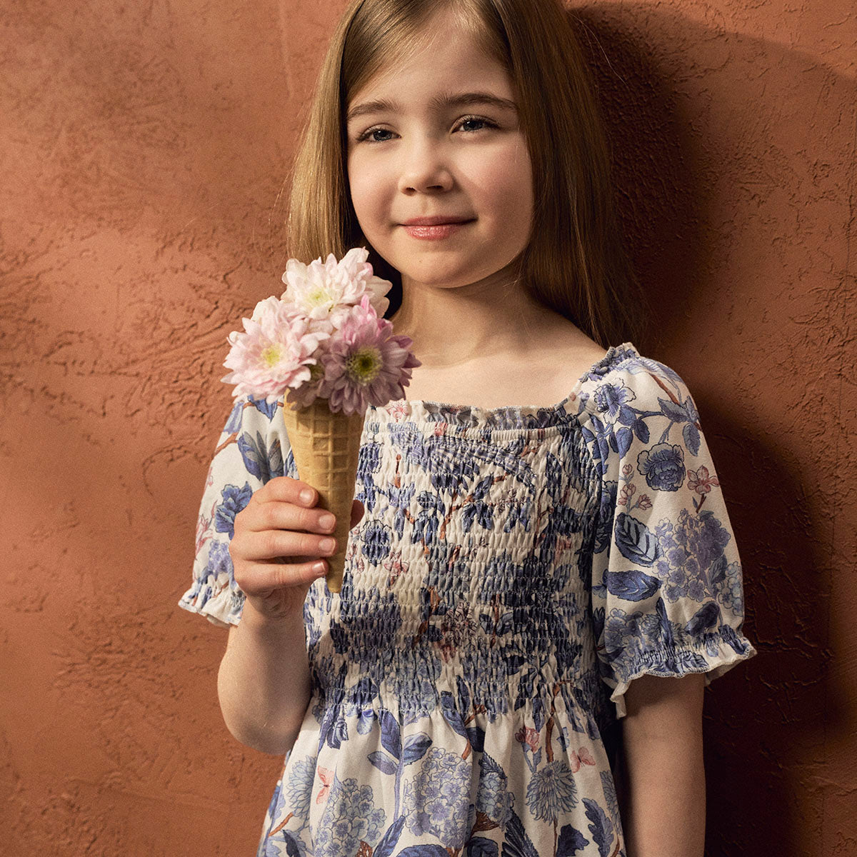 Bluebird blouse, natural white
