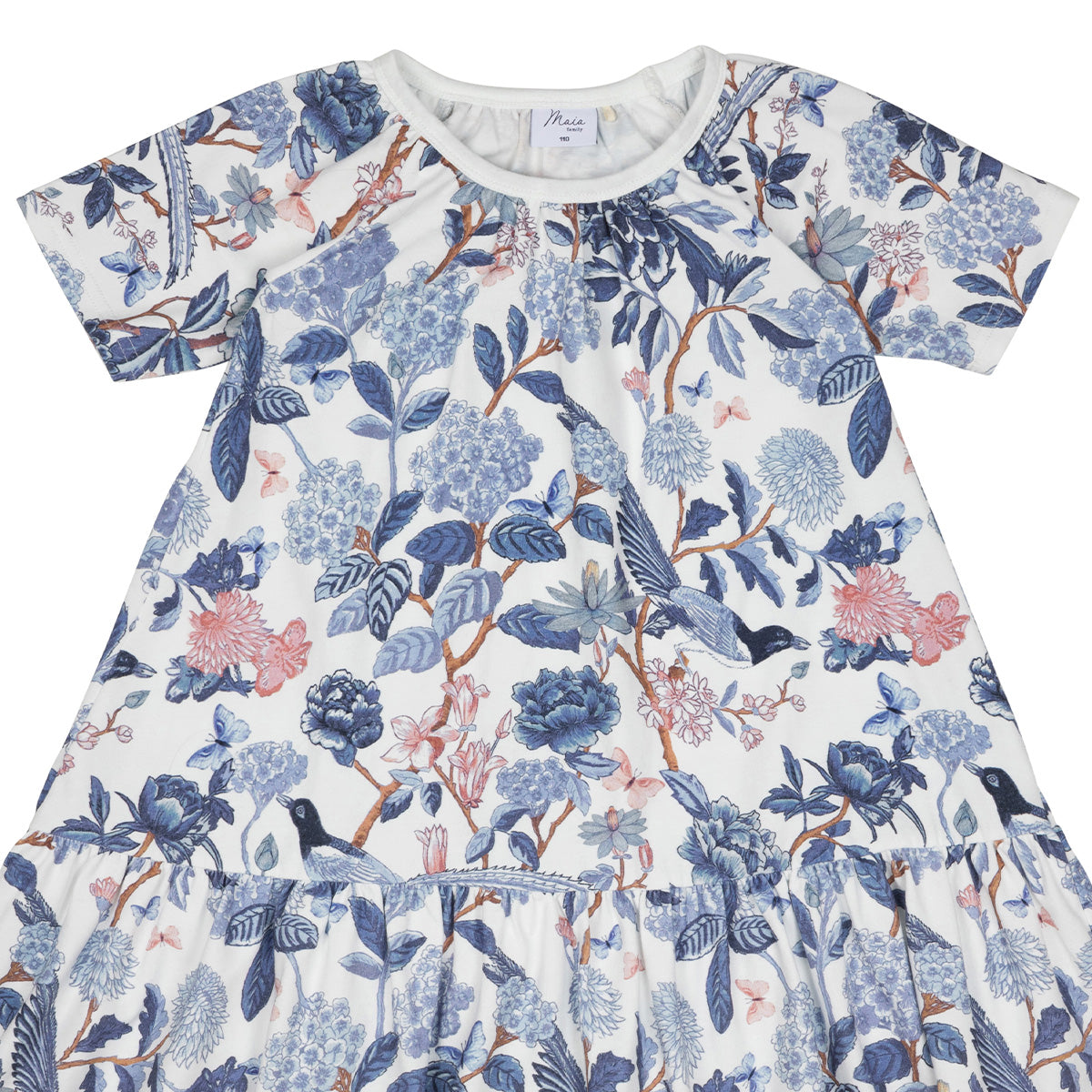 Bluebird dress, natural white