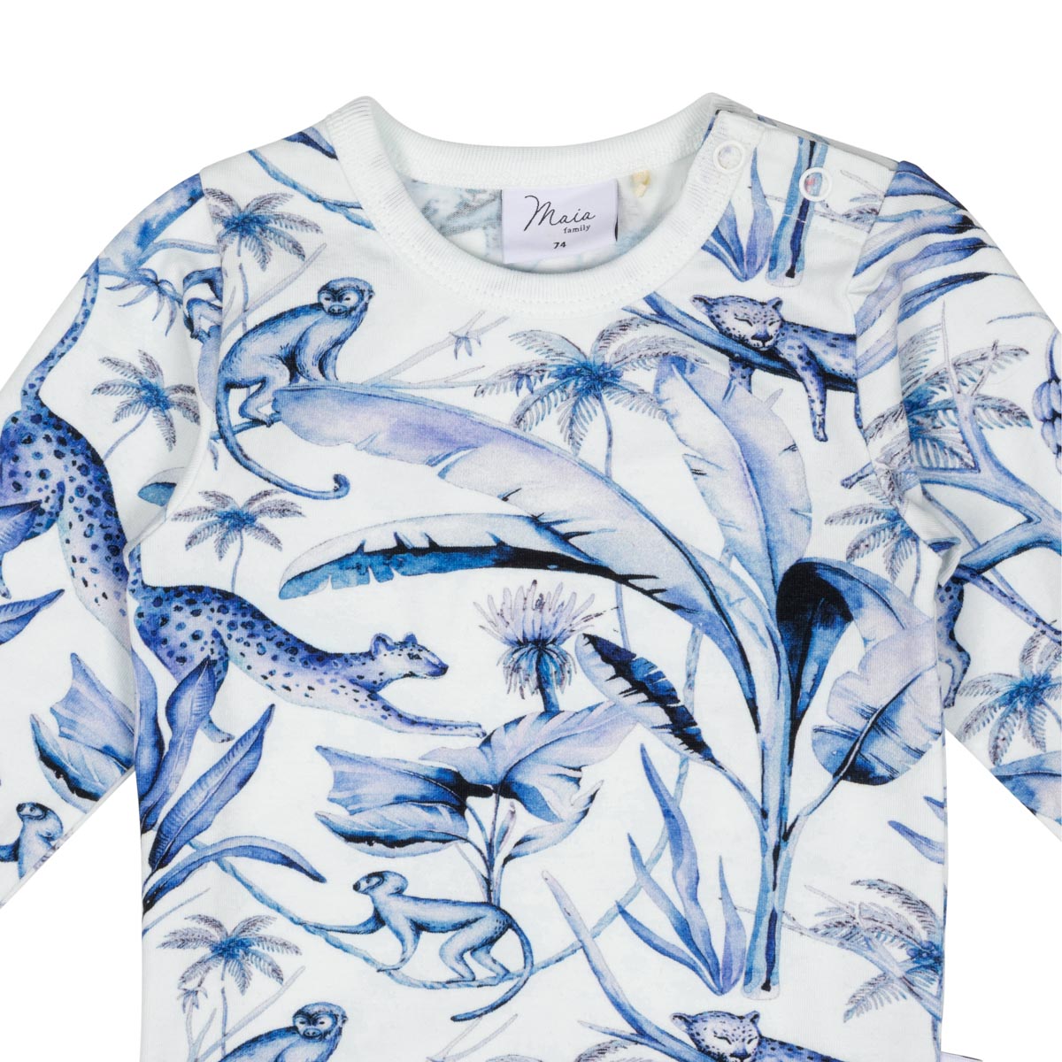 Rainforest bodysuit, natural white