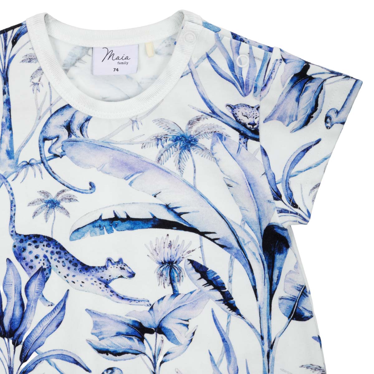 Rainforest playsuit, natural white