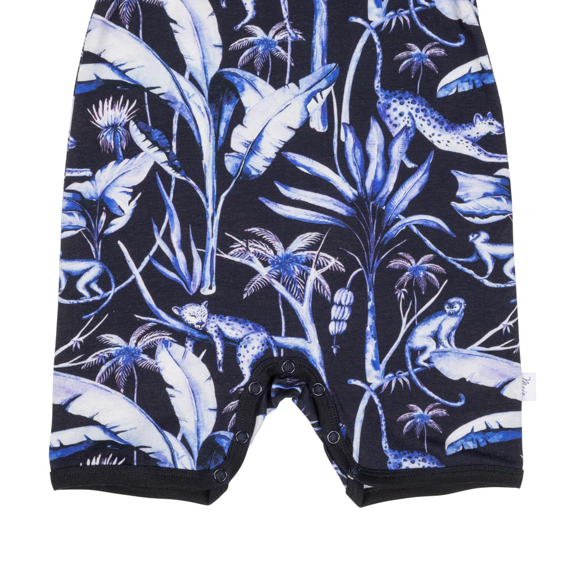 Rainforest playsuit, dark blue